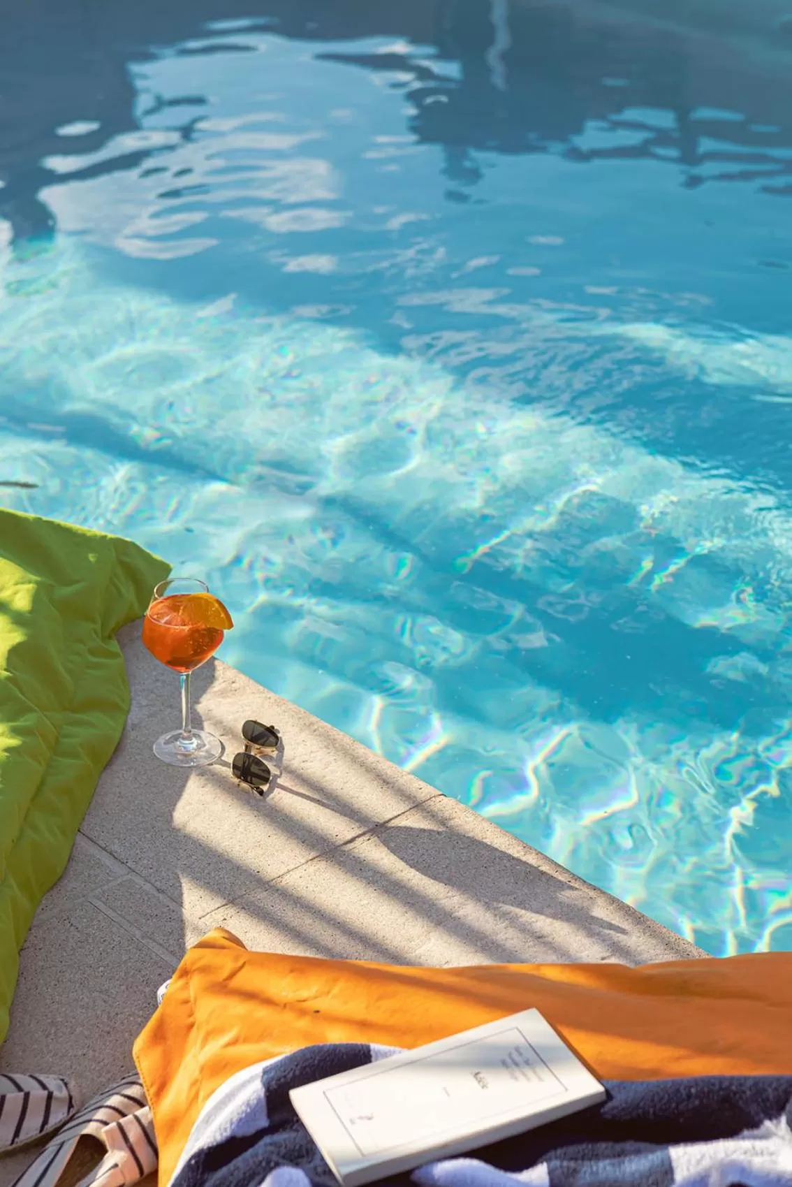 Pool view in Contact Hôtels Les Pierres Dorées