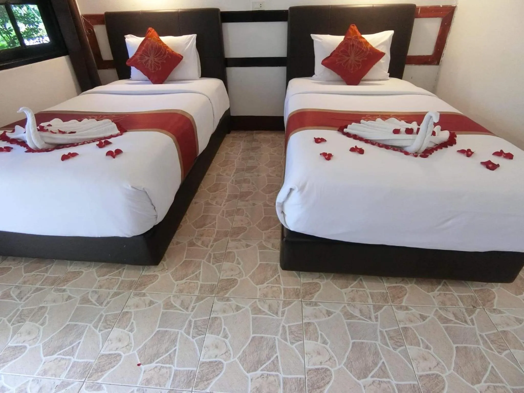 Bed in The Krabi Forest Homestay