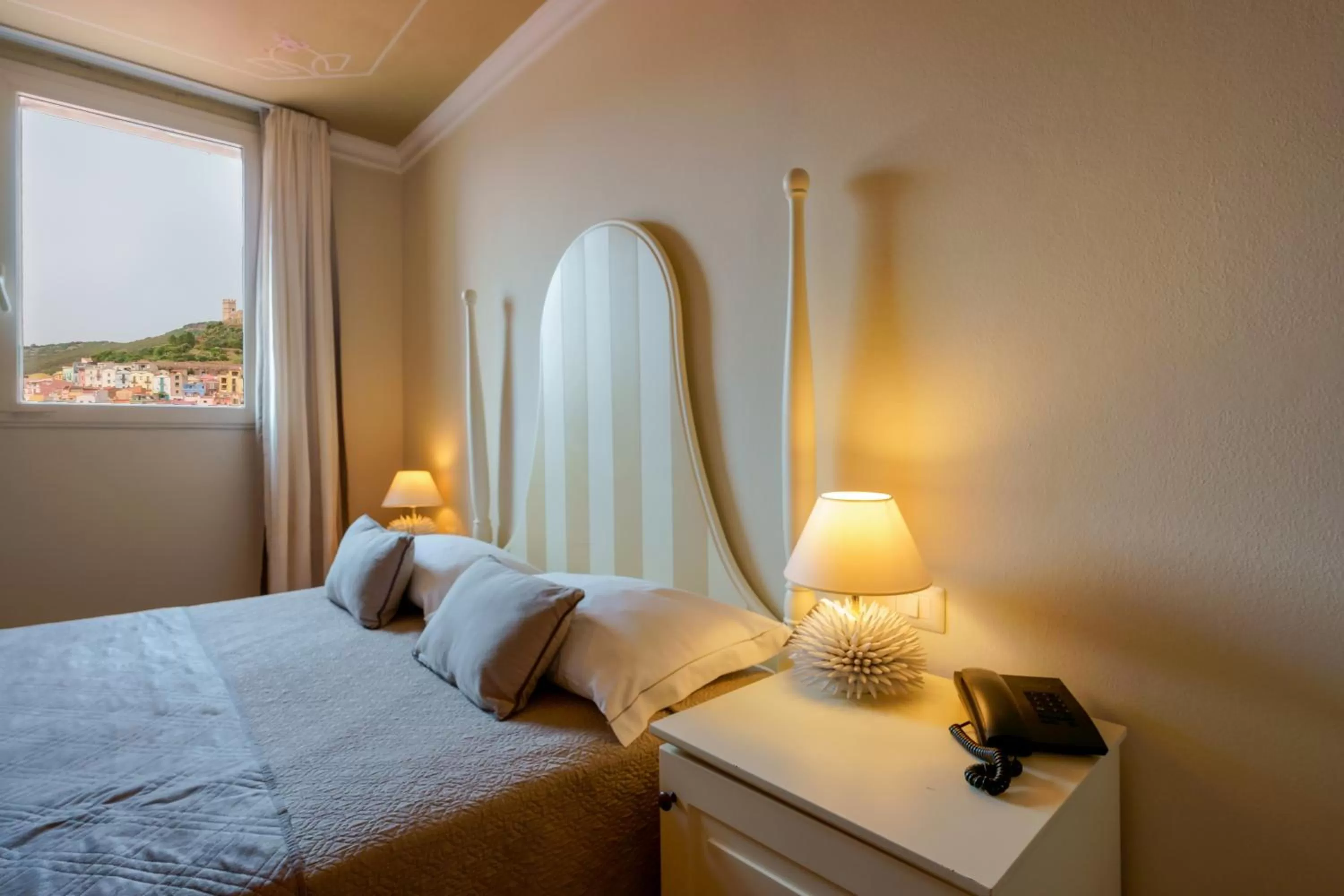 Bed in Palazzo Pischedda