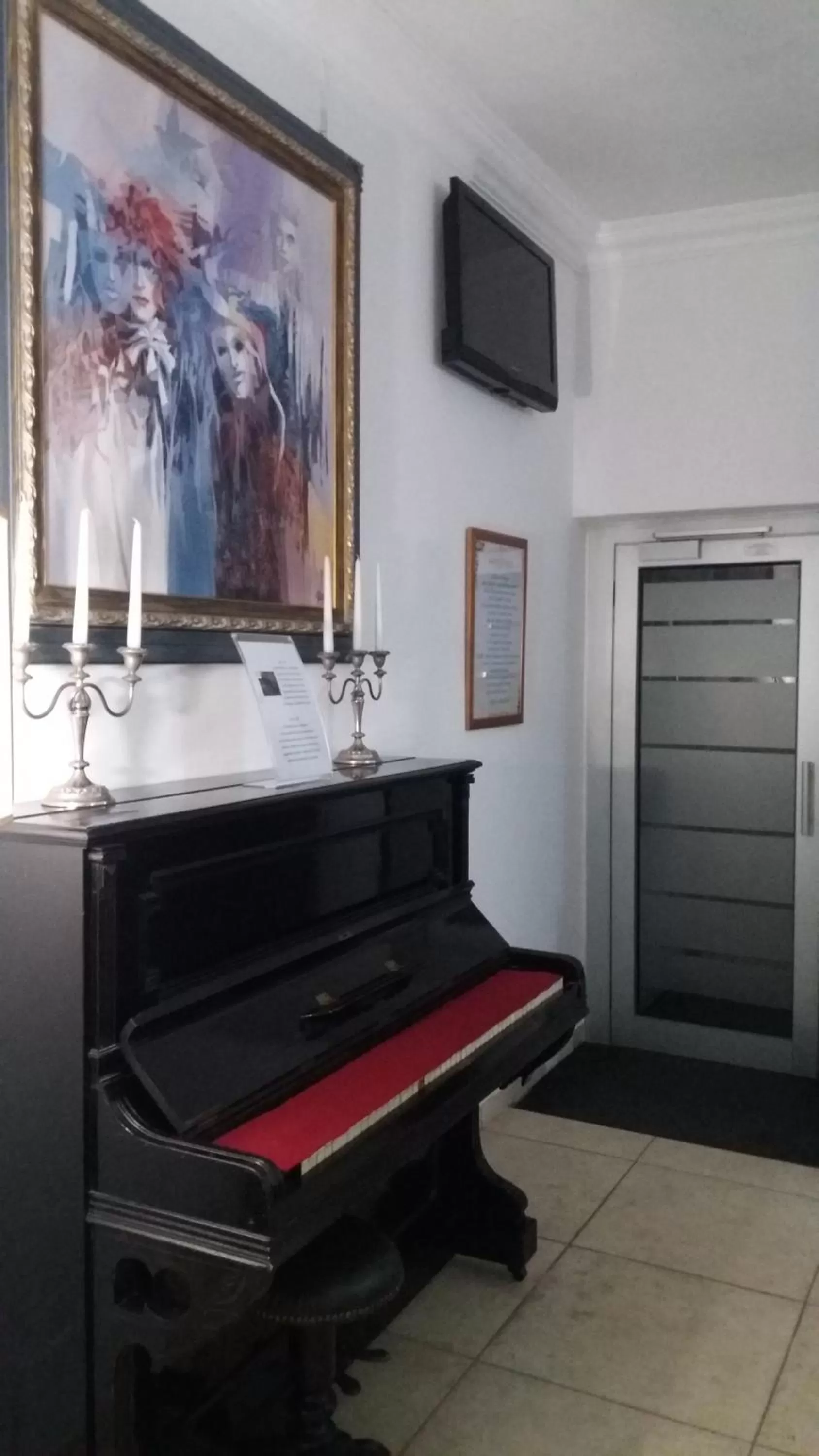 Seating area in Hotel San Giorgio