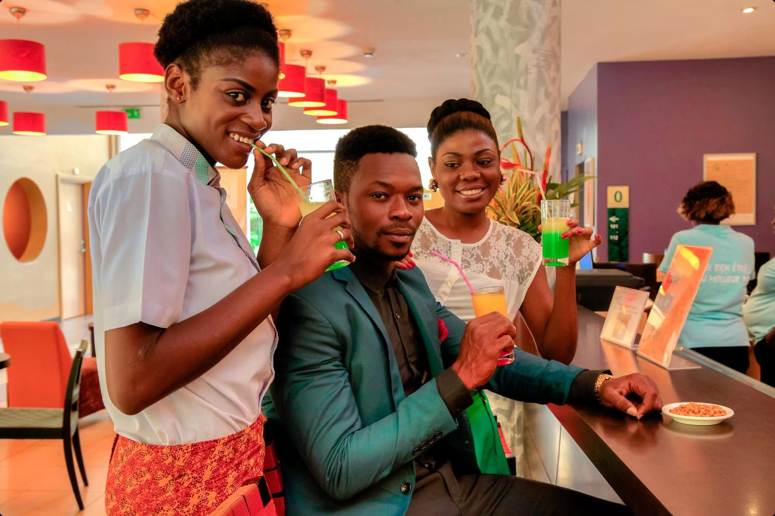 Lounge or bar in Ibis Cotonou