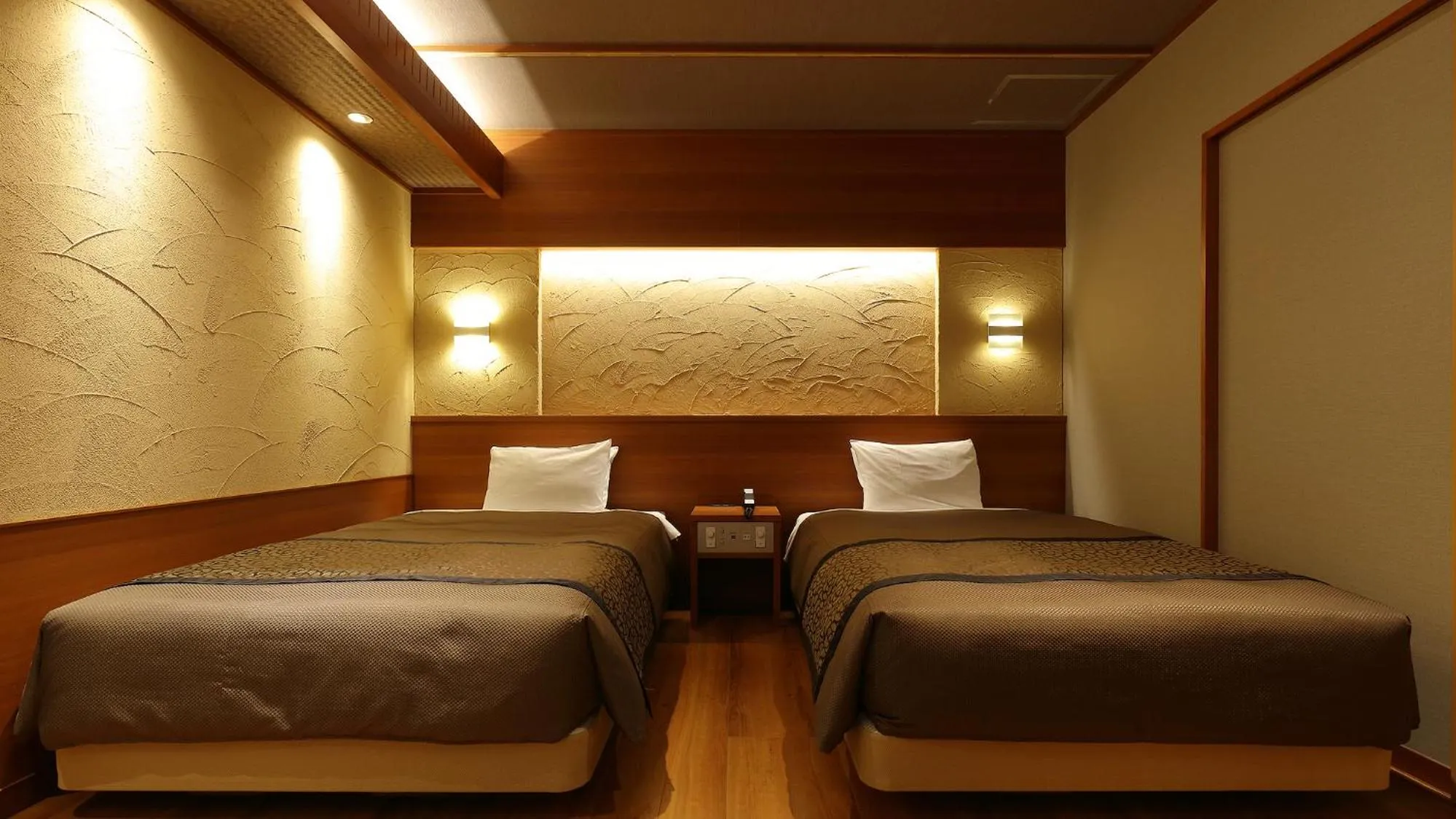 Bed in Arima Onsen Taketoritei Maruyama