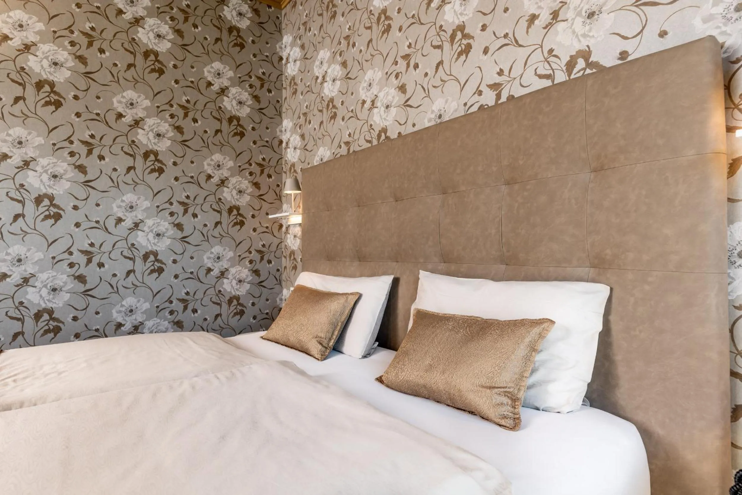 Bed in Hotel Villa Madruzzo