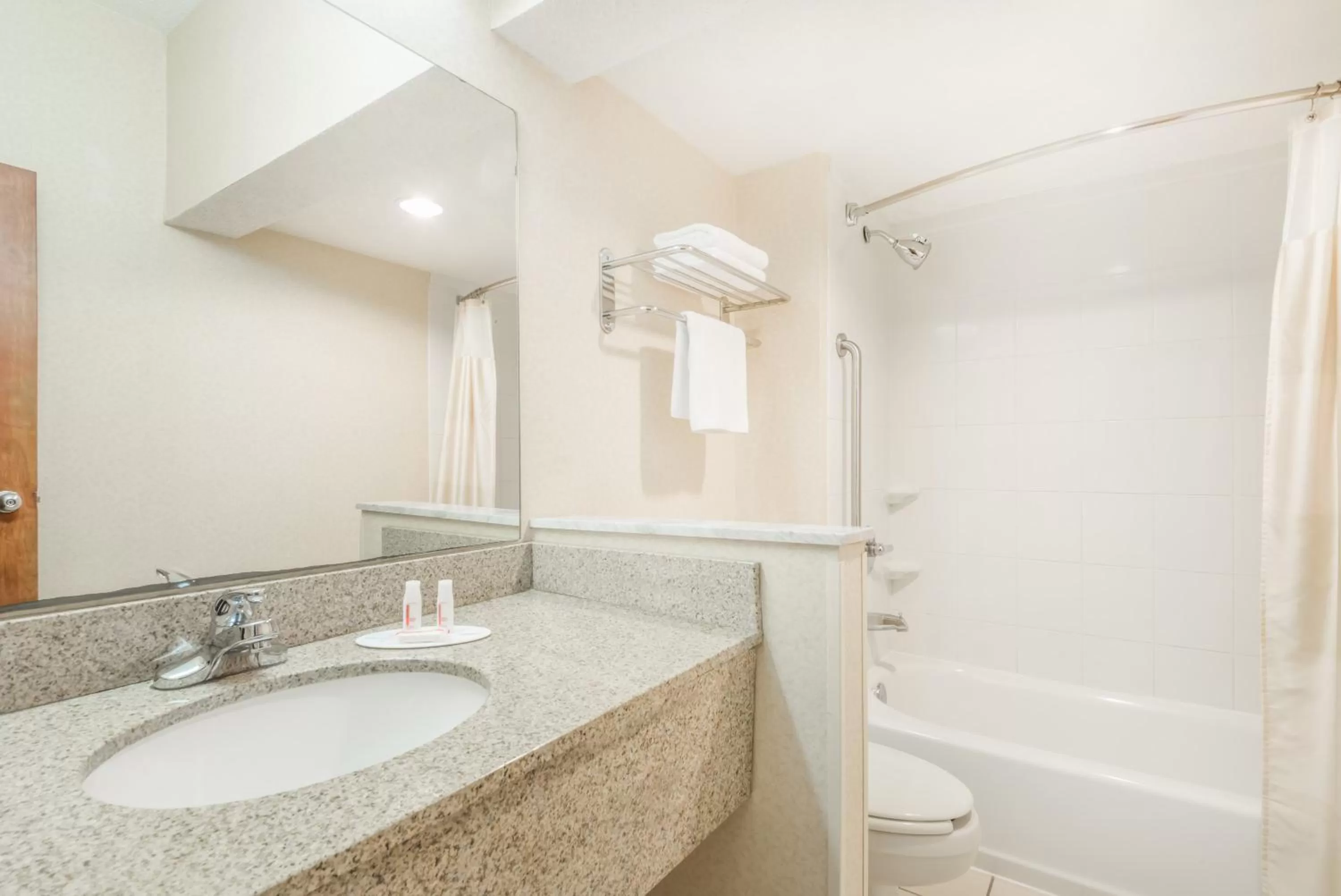 Shower in Baymont by Wyndham Greensburg