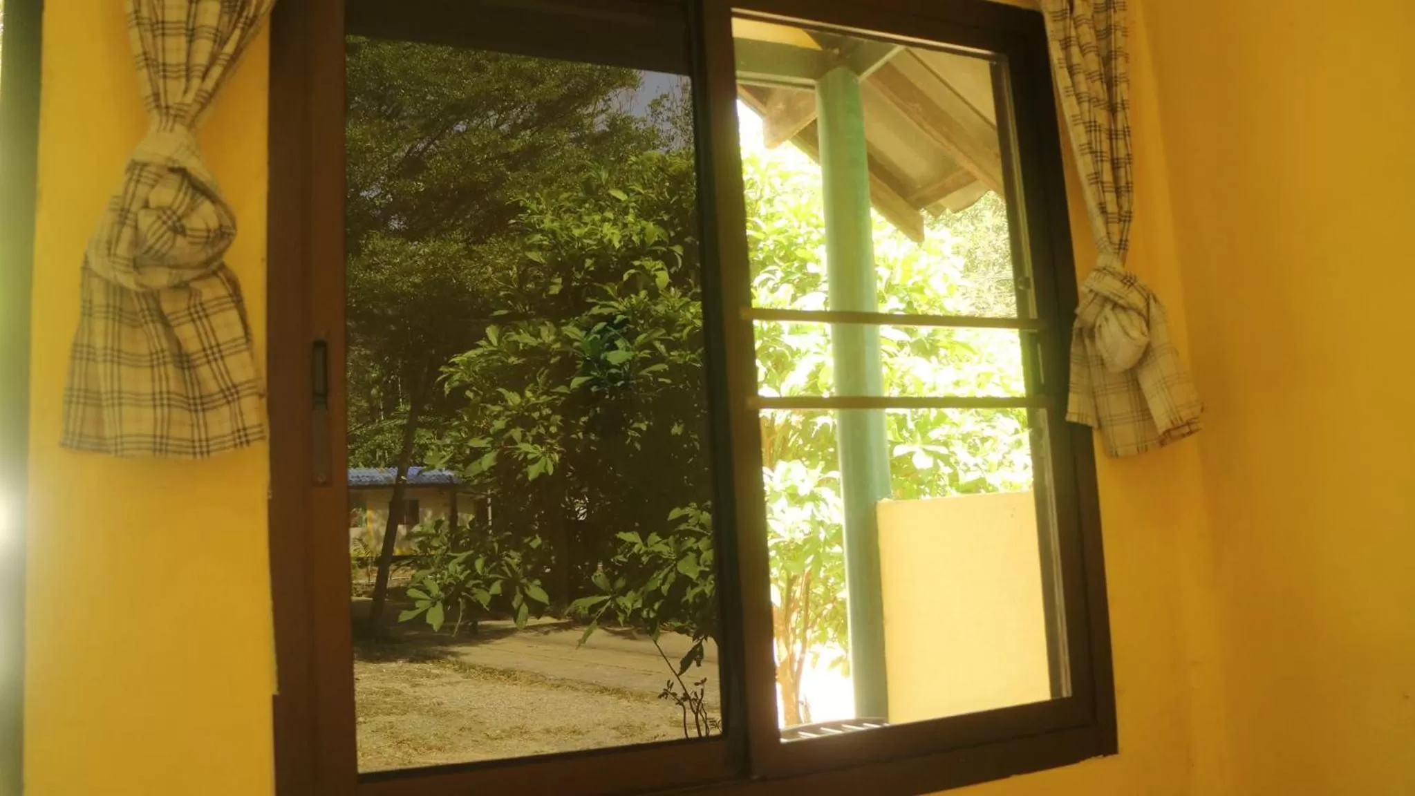 Garden view in Island Lodge