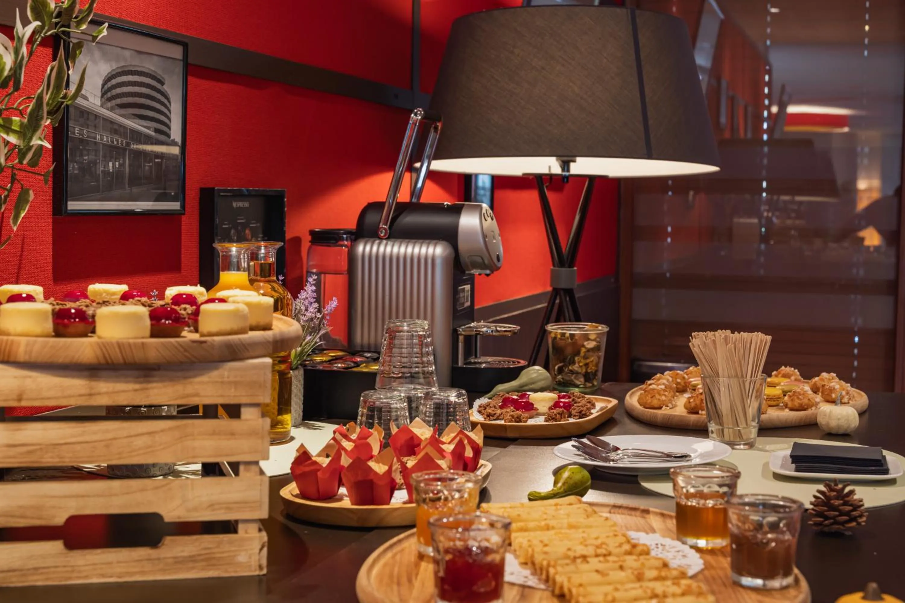 Buffet breakfast in ibis Styles Lyon Sud Vienne