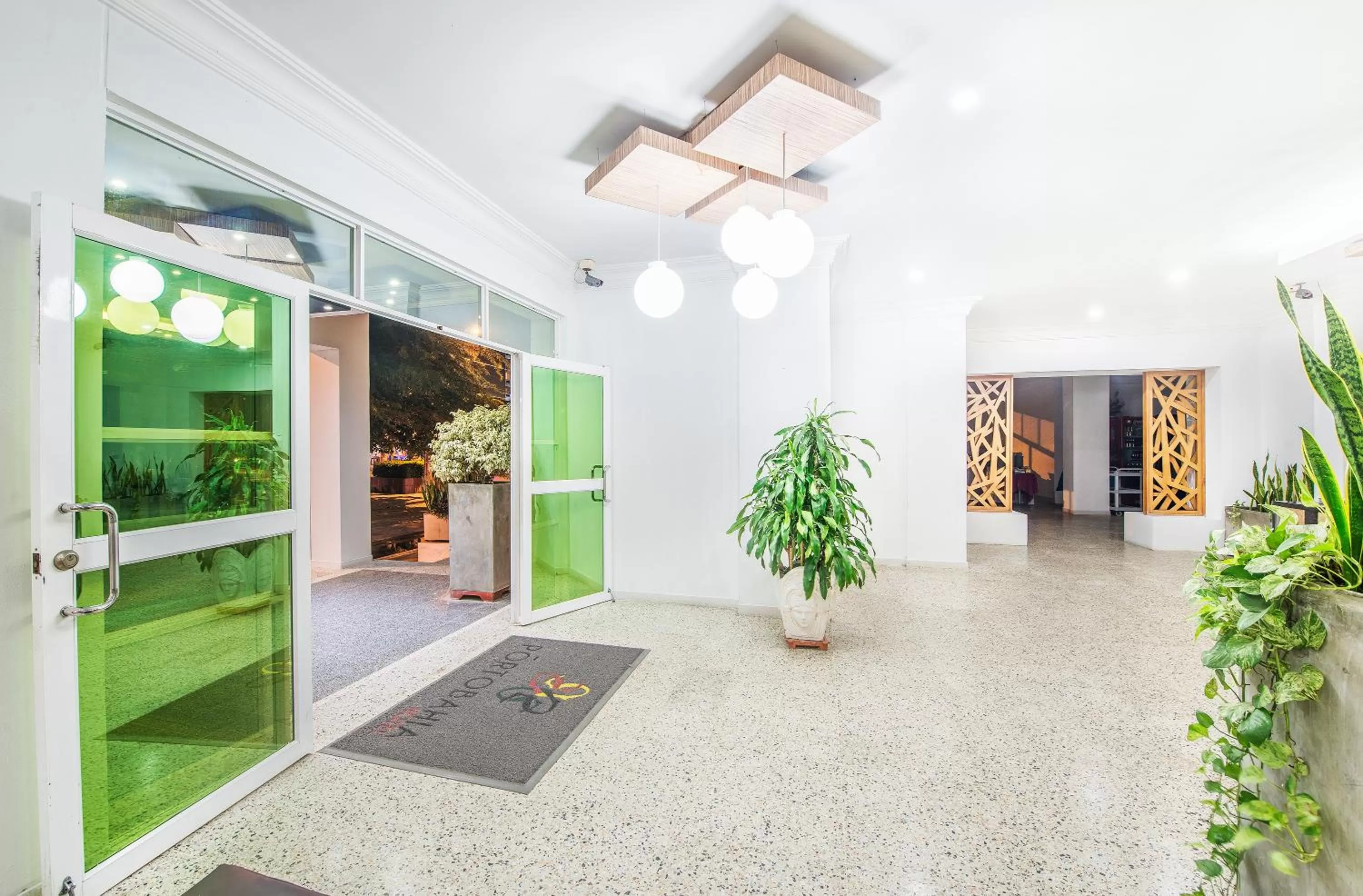 Lobby or reception in Hotel Portobahia Santa Marta Rodadero
