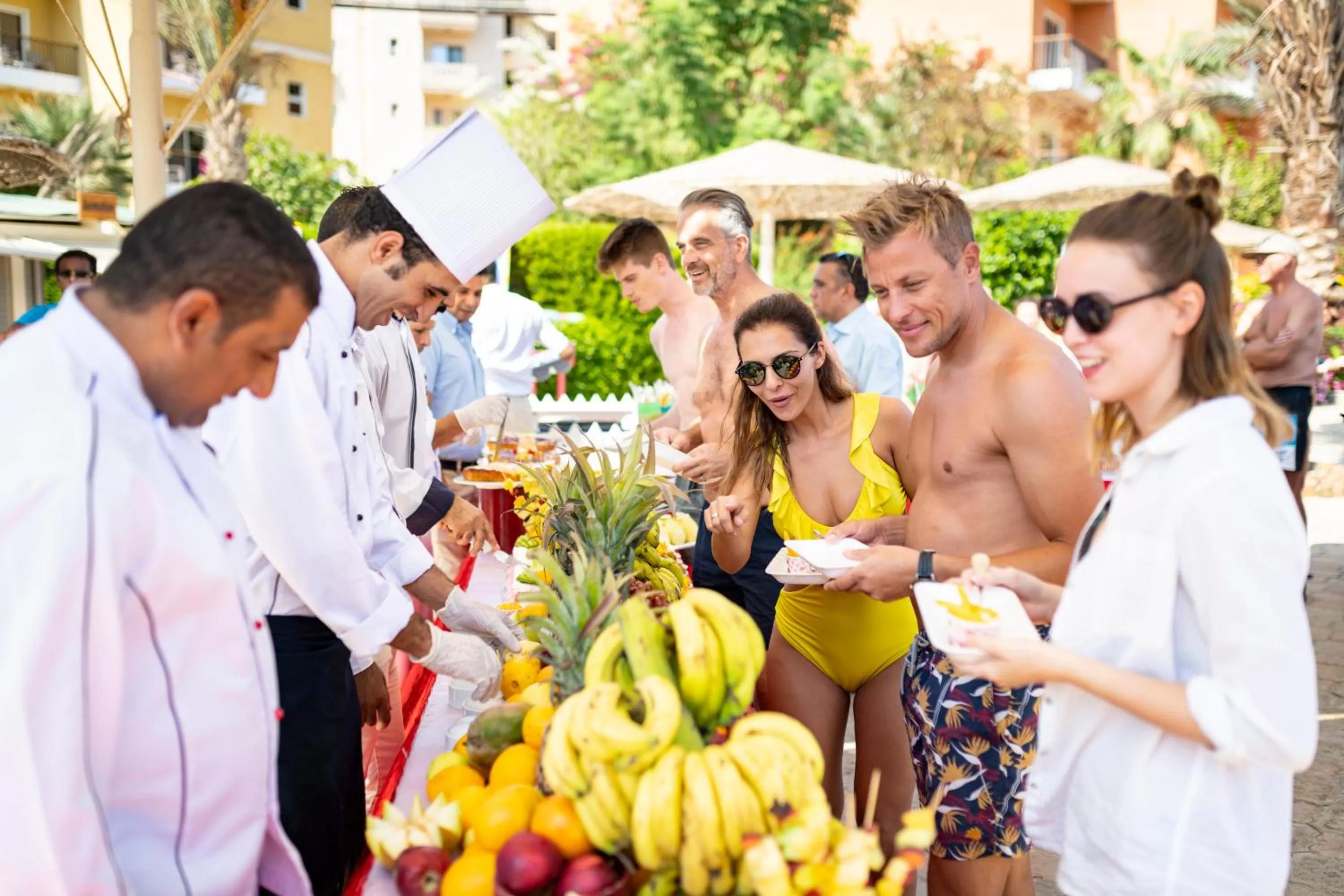 Staff in Three Corners Sunny Beach Resort