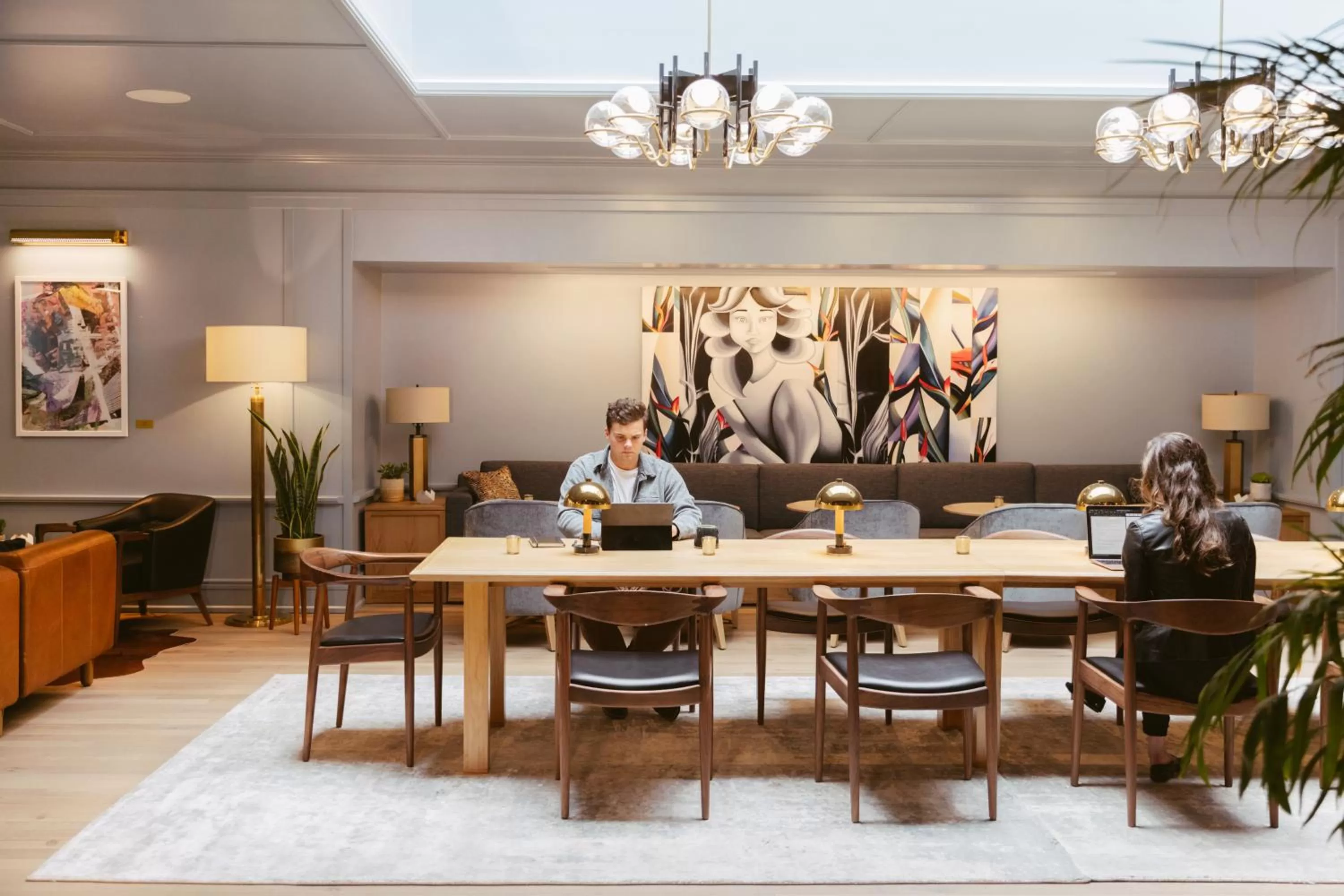 Library in Clayton Hotel & Members Club