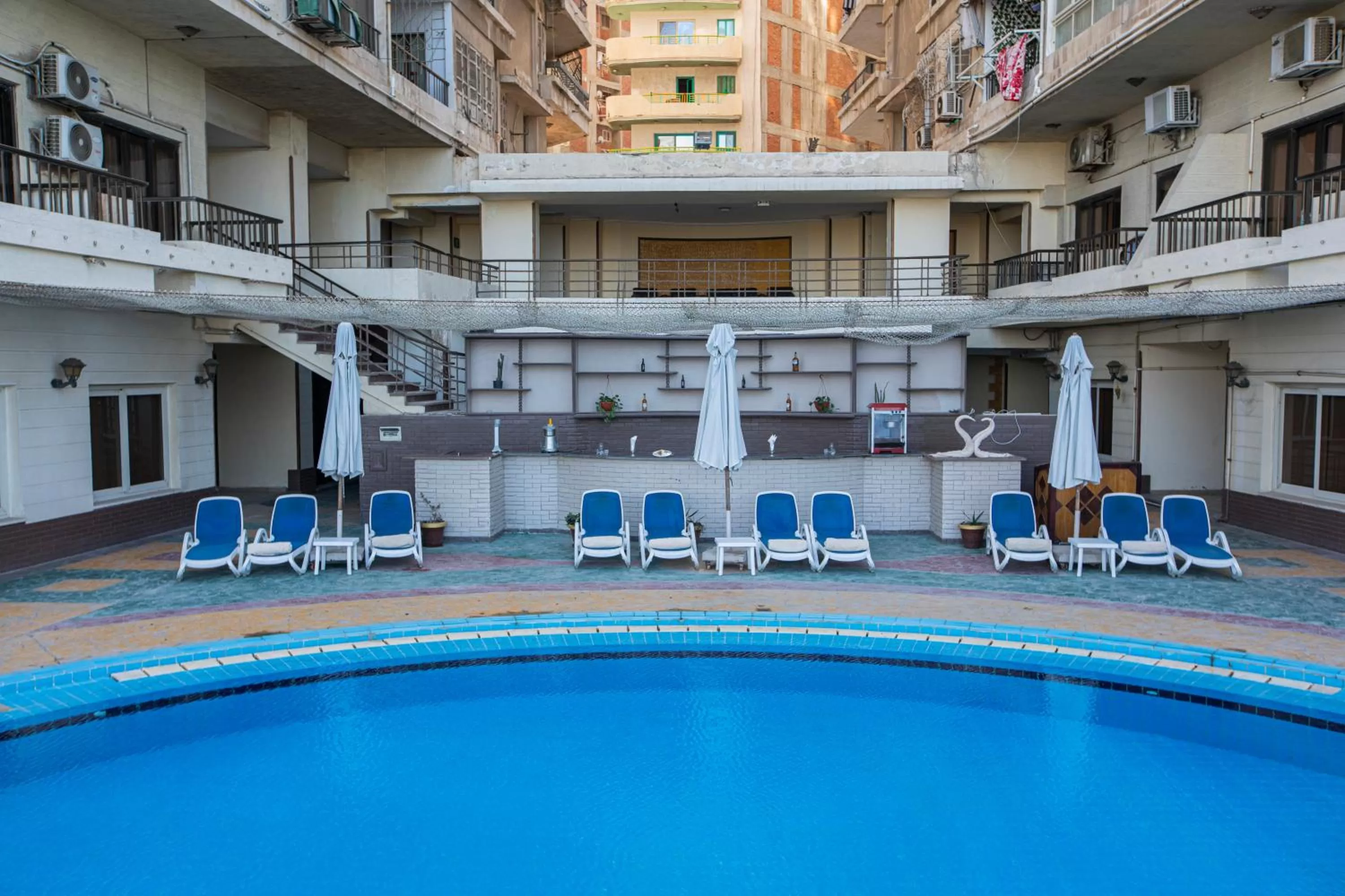 Swimming pool in AIFU Hotel El Montazah Alexandria