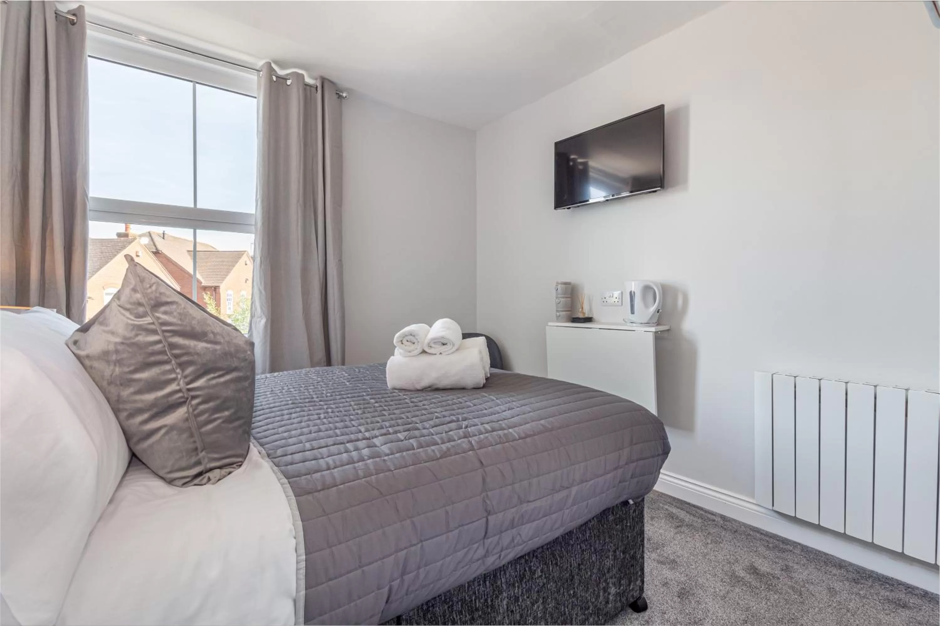 Bed in Host & Stay - The Bull Inn, 3 Double Rooms