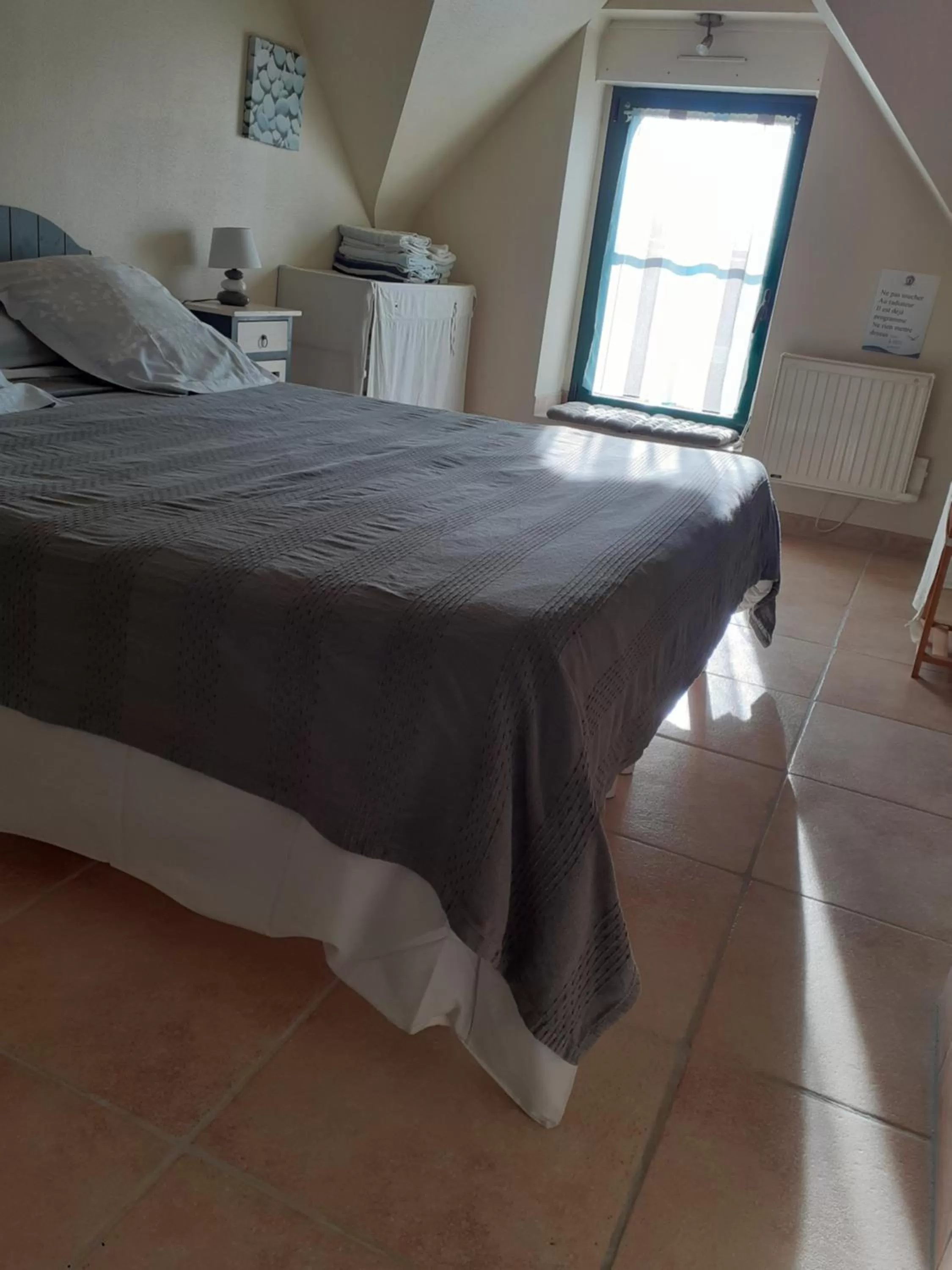 Bedroom, Bed in Les Gites de Kerdurod