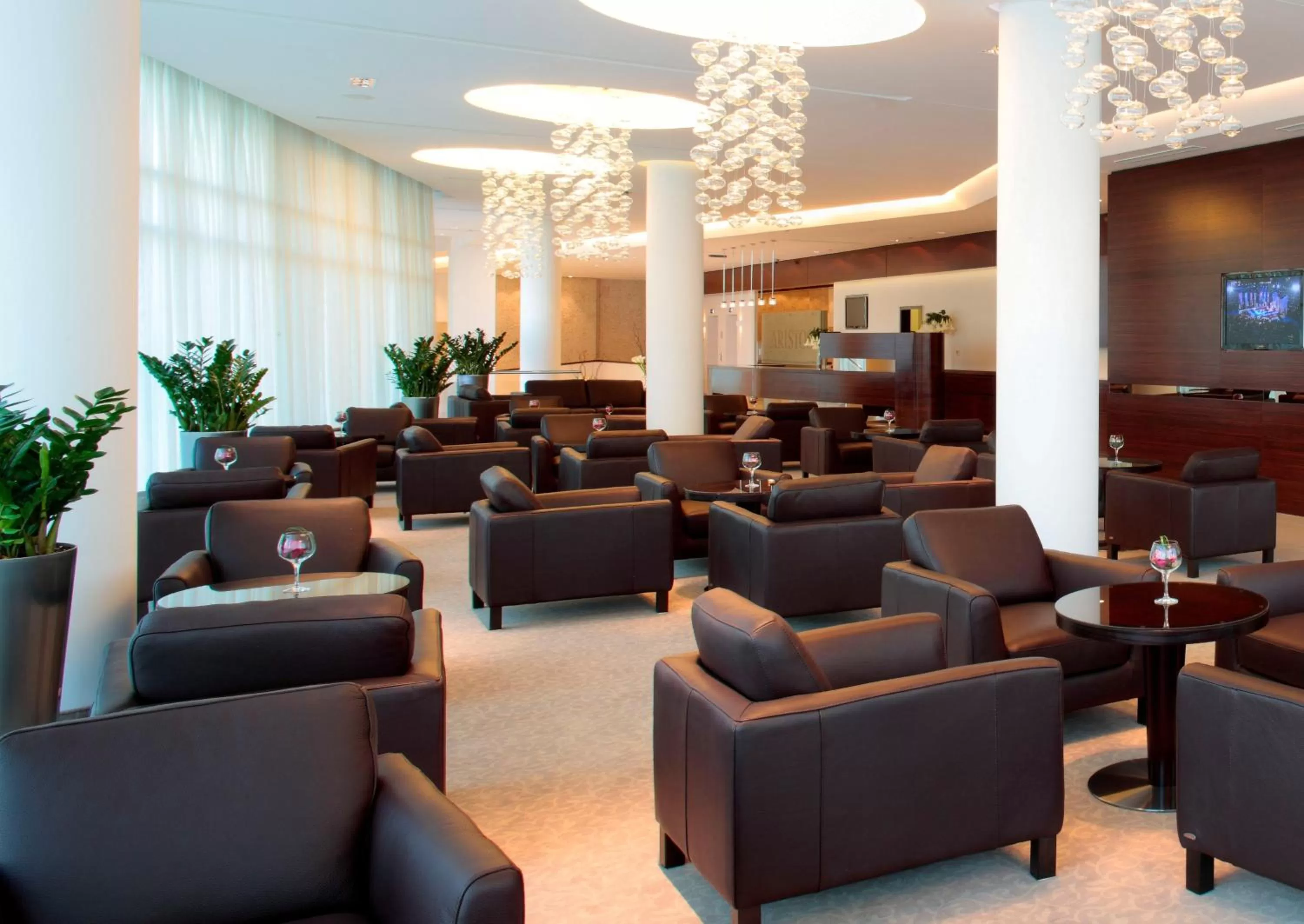 Lounge or bar in Hotel Aristos