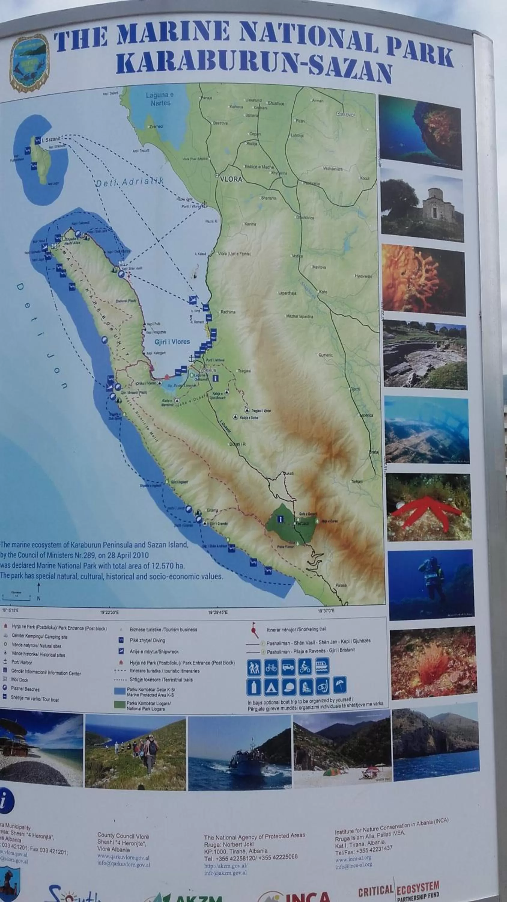 Nearby landmark in Maxola's Dream Orikum