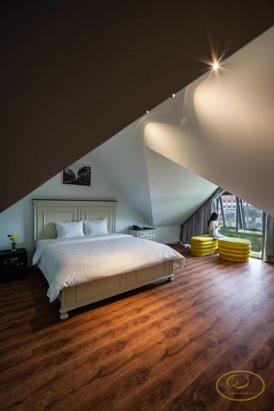 Bedroom, Bed in Hong Mon Villa