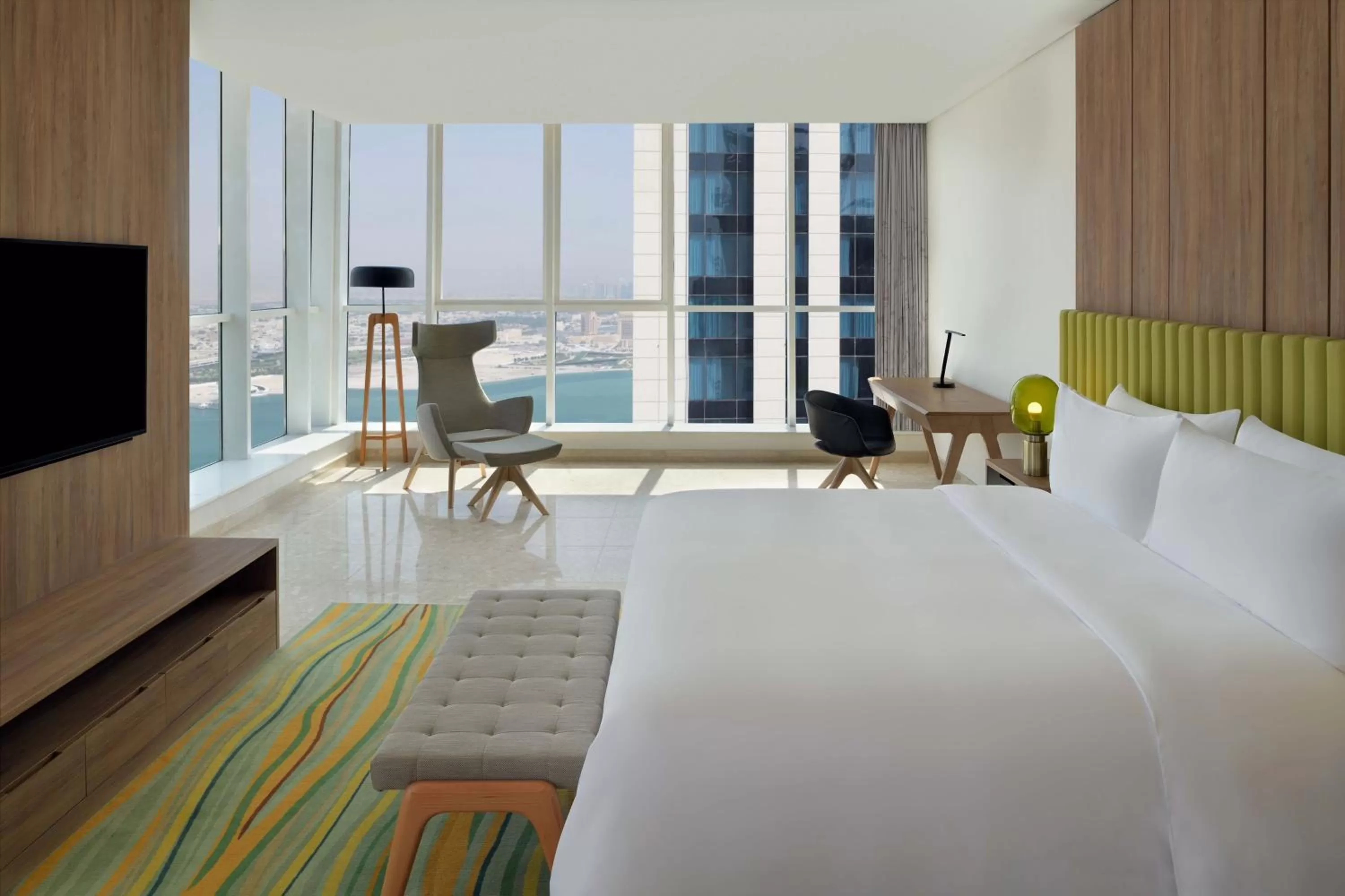 Bedroom, Bed in Element by Westin City Center Doha