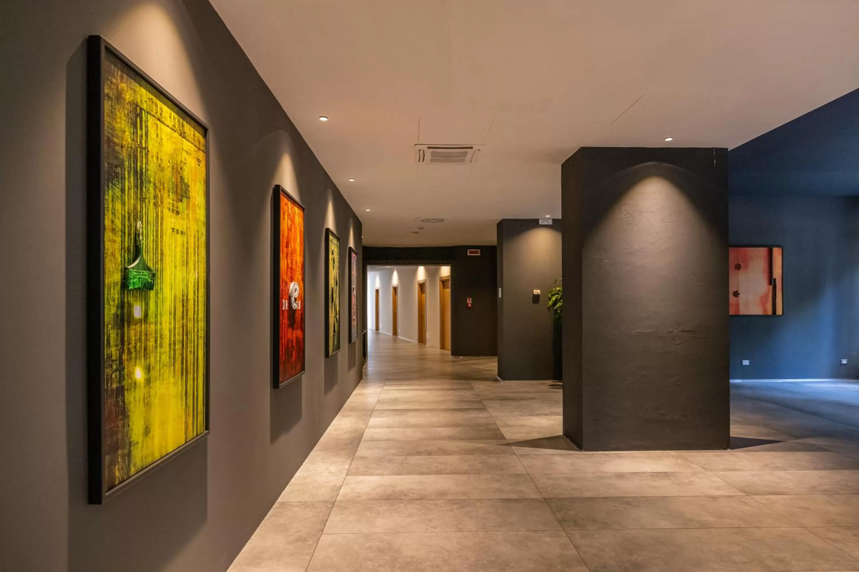 Lobby or reception in Hotel Da Vinci