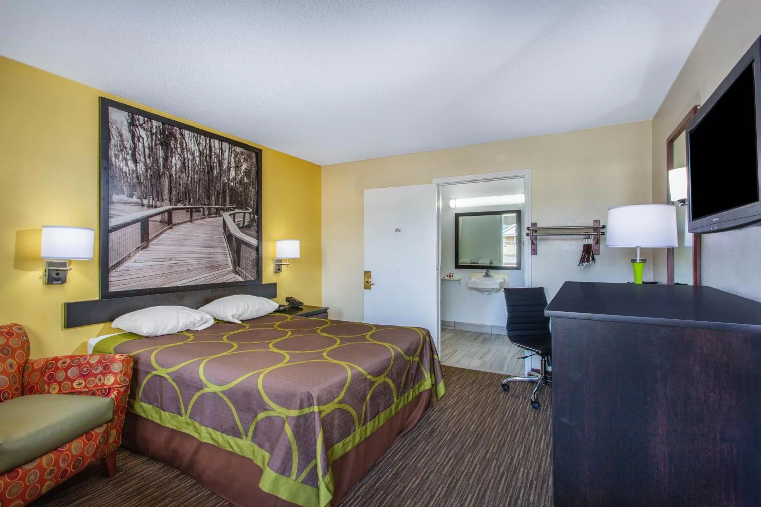 Bed in Super 8 by Wyndham Florence