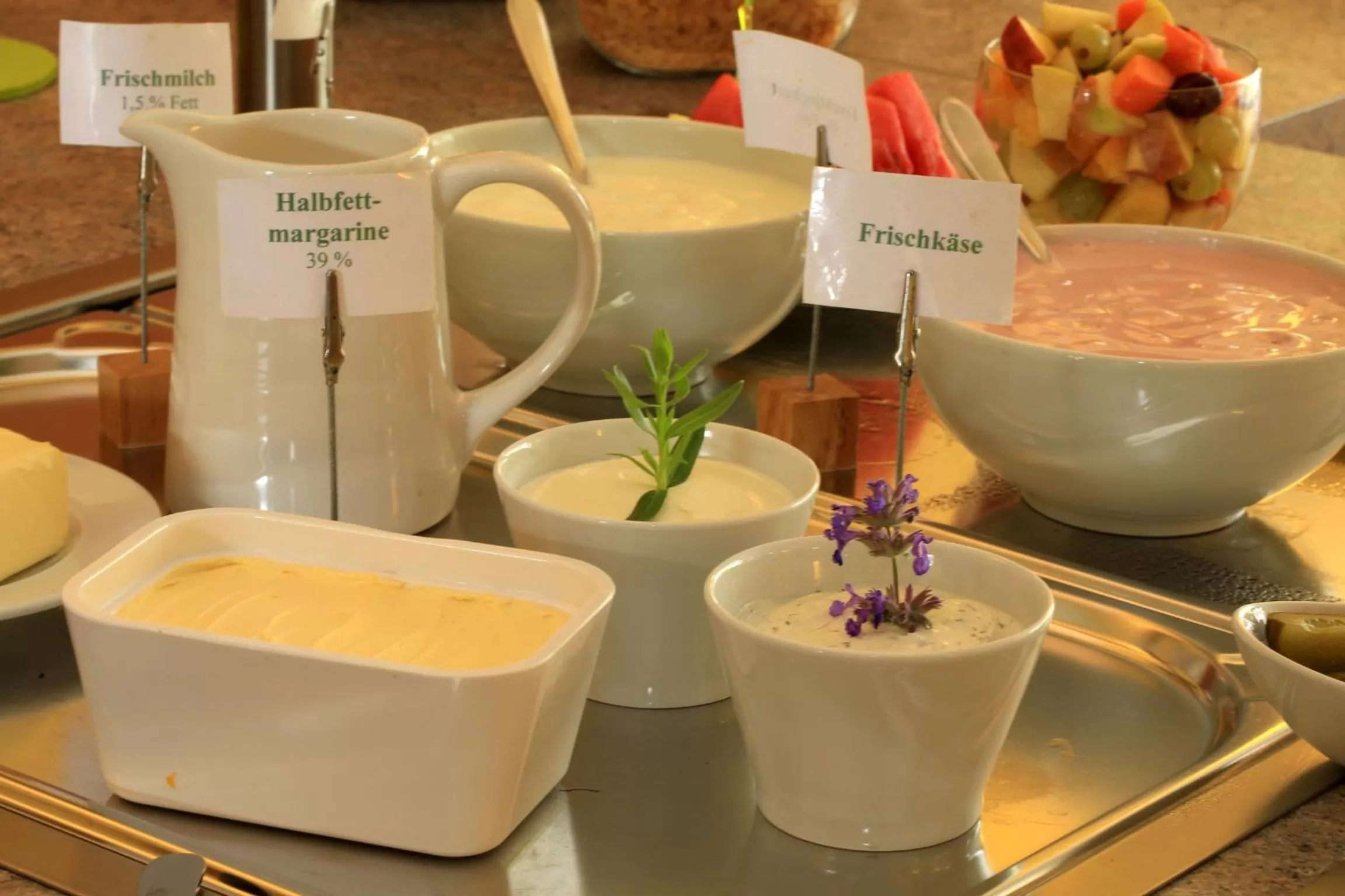 Buffet breakfast in Hotel Moritz an der Elbe