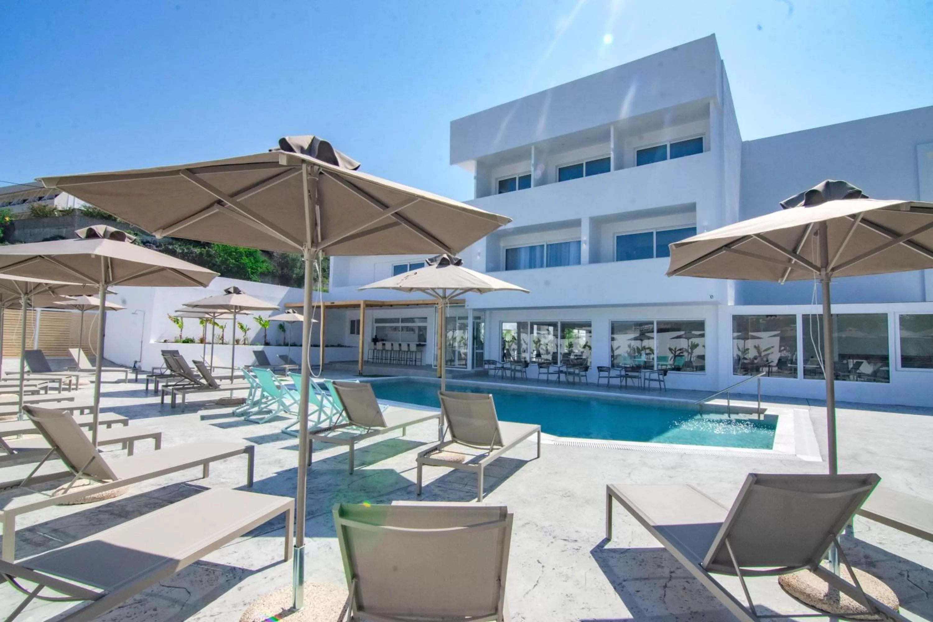 Swimming Pool in FRESH HOTEL FALIRAKI