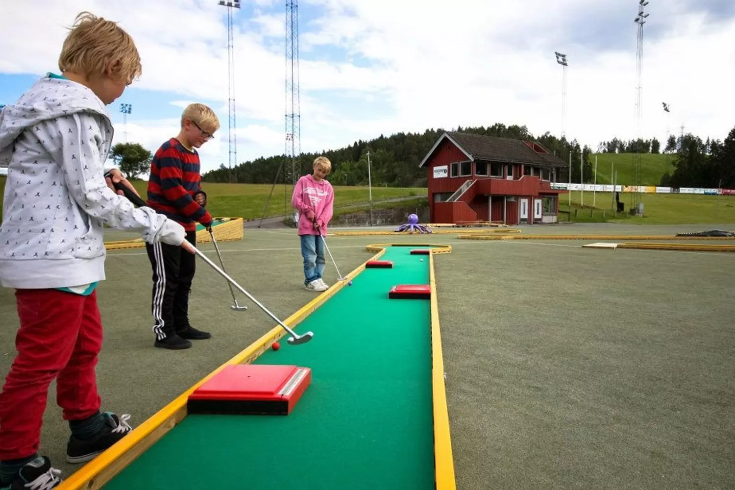 Spring in Hotell Fritidsparken