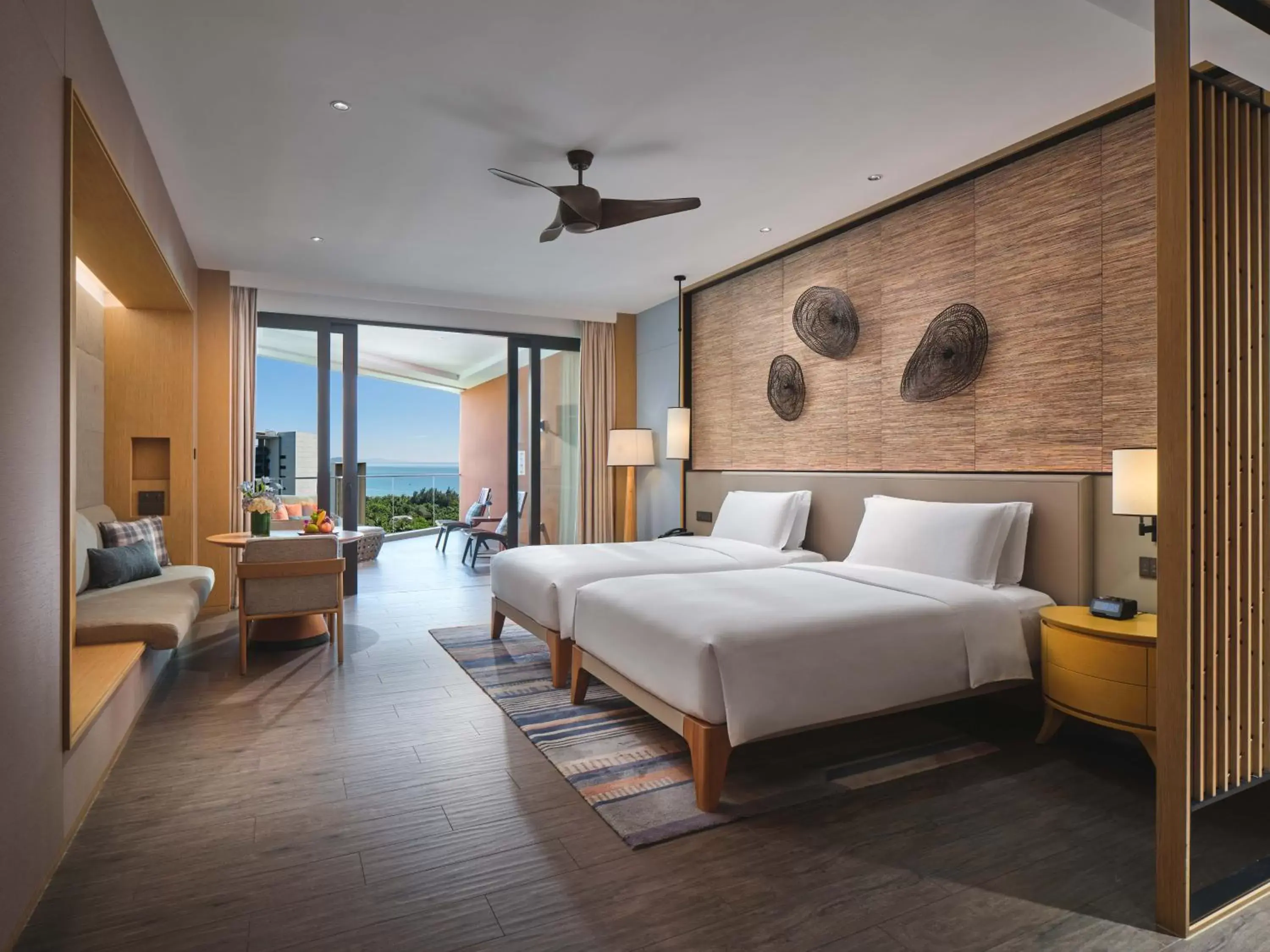 2 Double Standard Oceanfront High Floor in Crowne Plaza Sanya Haitang Bay Resort by IHG 2 Double Standard Oceanfront High Floor in Crowne Plaza Sanya Haitang Bay Resort by IHG