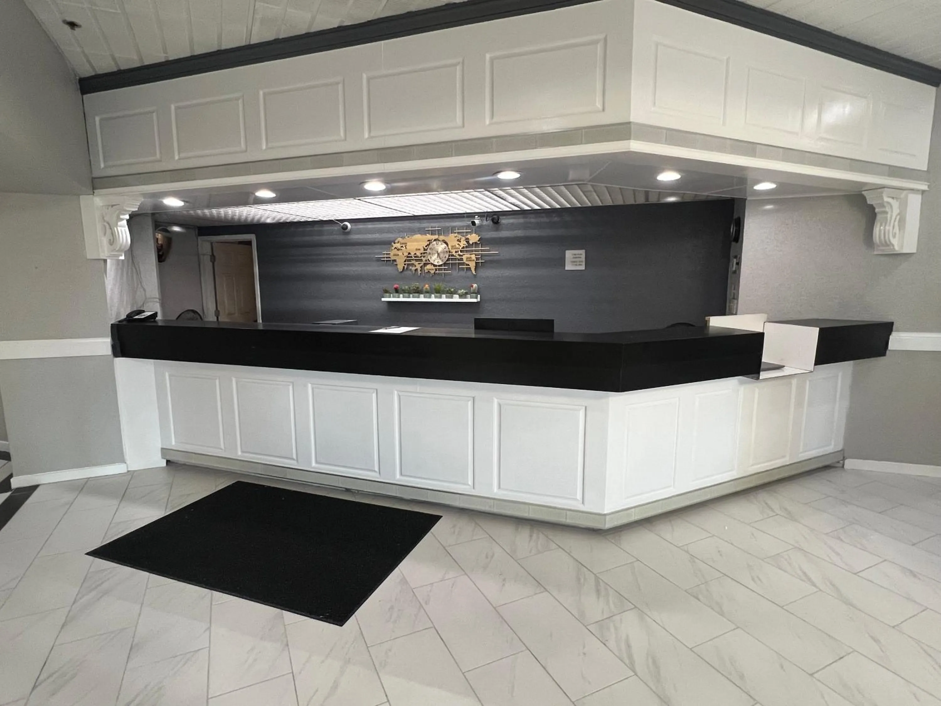 Lobby or reception in The Lodge Hotel and Banquets