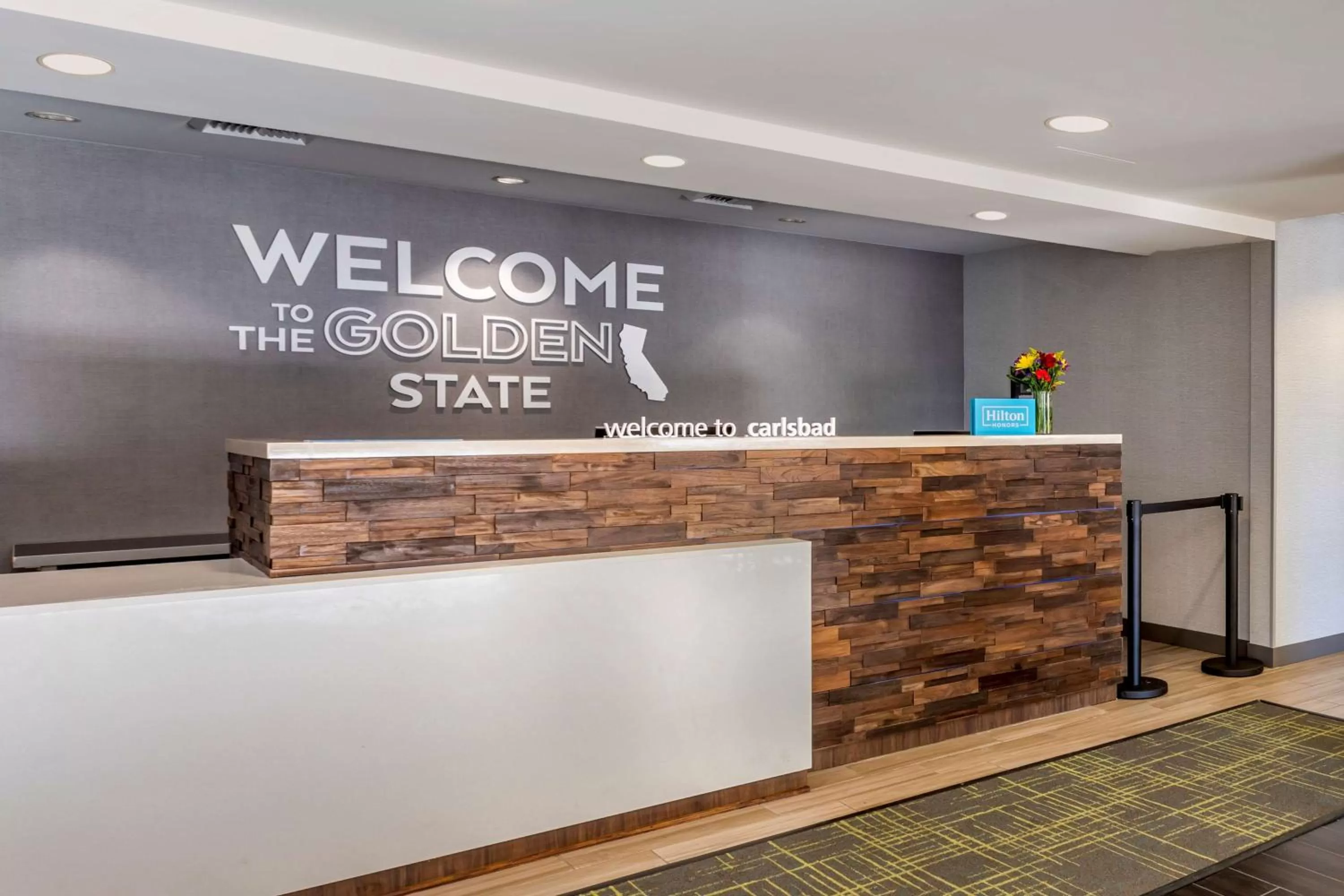 Lobby or reception in Hampton Inn Carlsbad North San Diego County