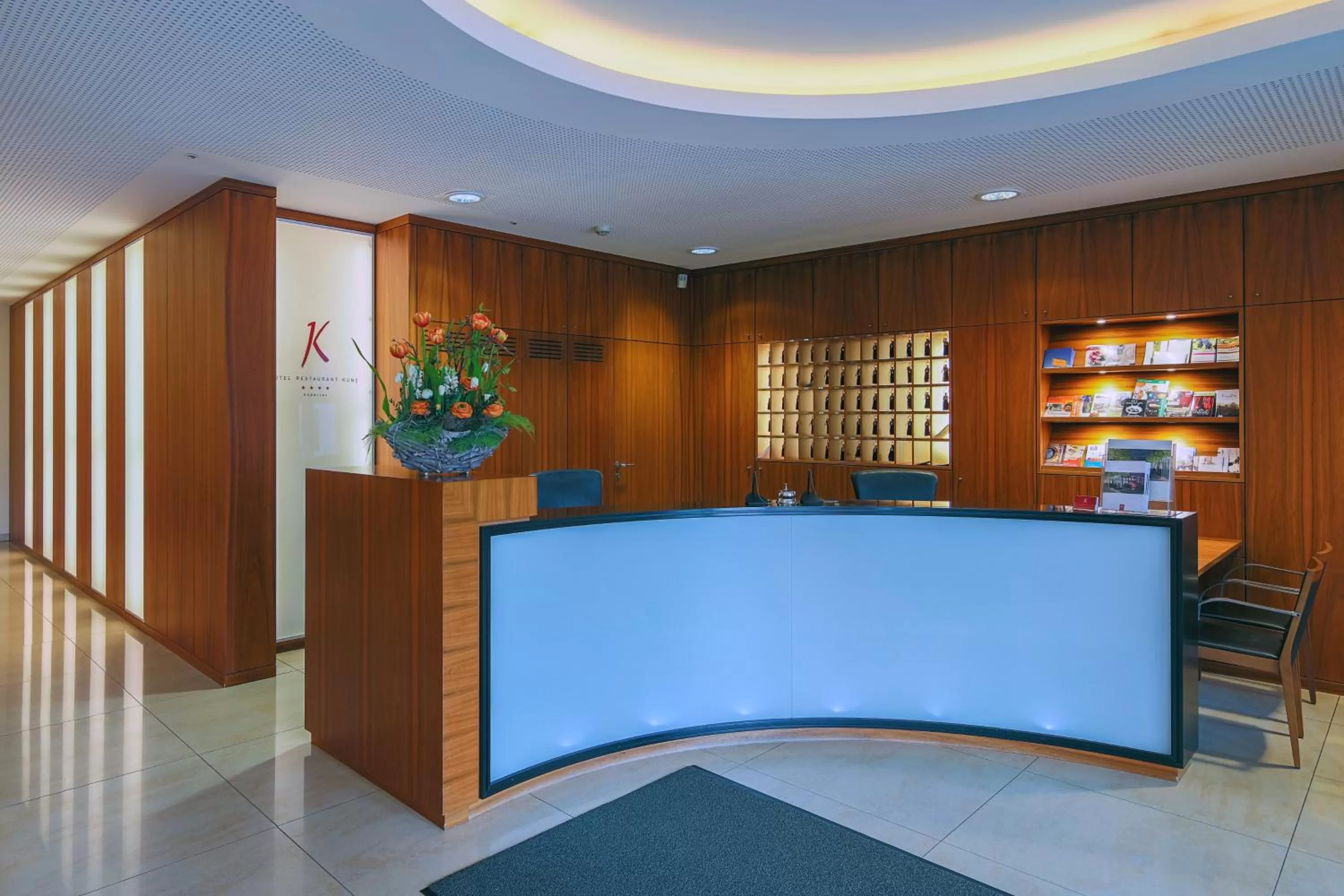 Lobby or reception in Hotel-Restaurant Kunz