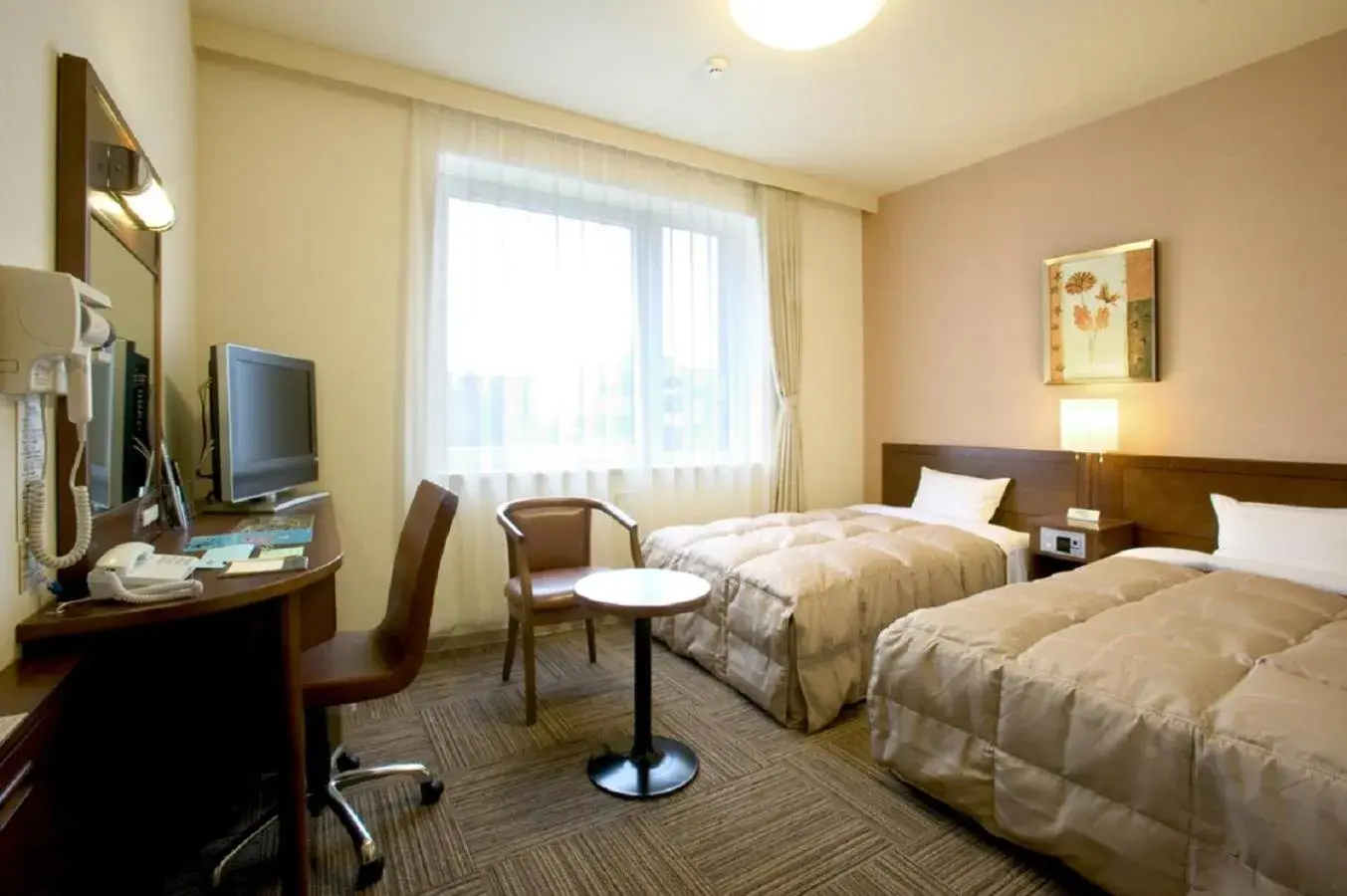 Twin Room - single occupancy - Smoking in Hotel Route-Inn Yatsushiro Twin Room - single occupancy - Smoking in Hotel Route-Inn Yatsushiro