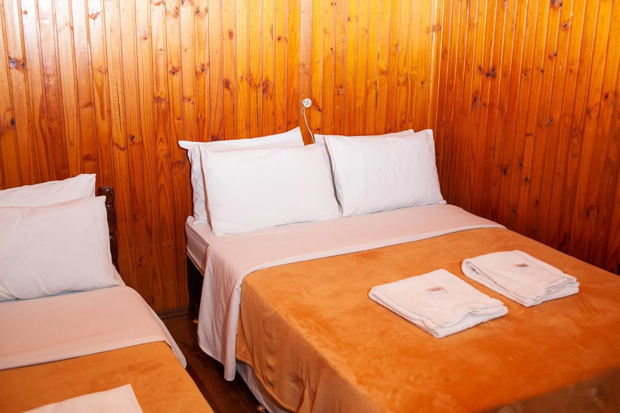 Bed in Pousada Barth