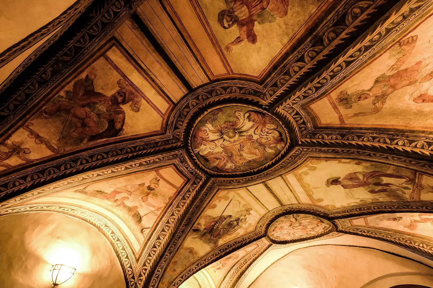 Decorative detail in Hotel Ebersbach