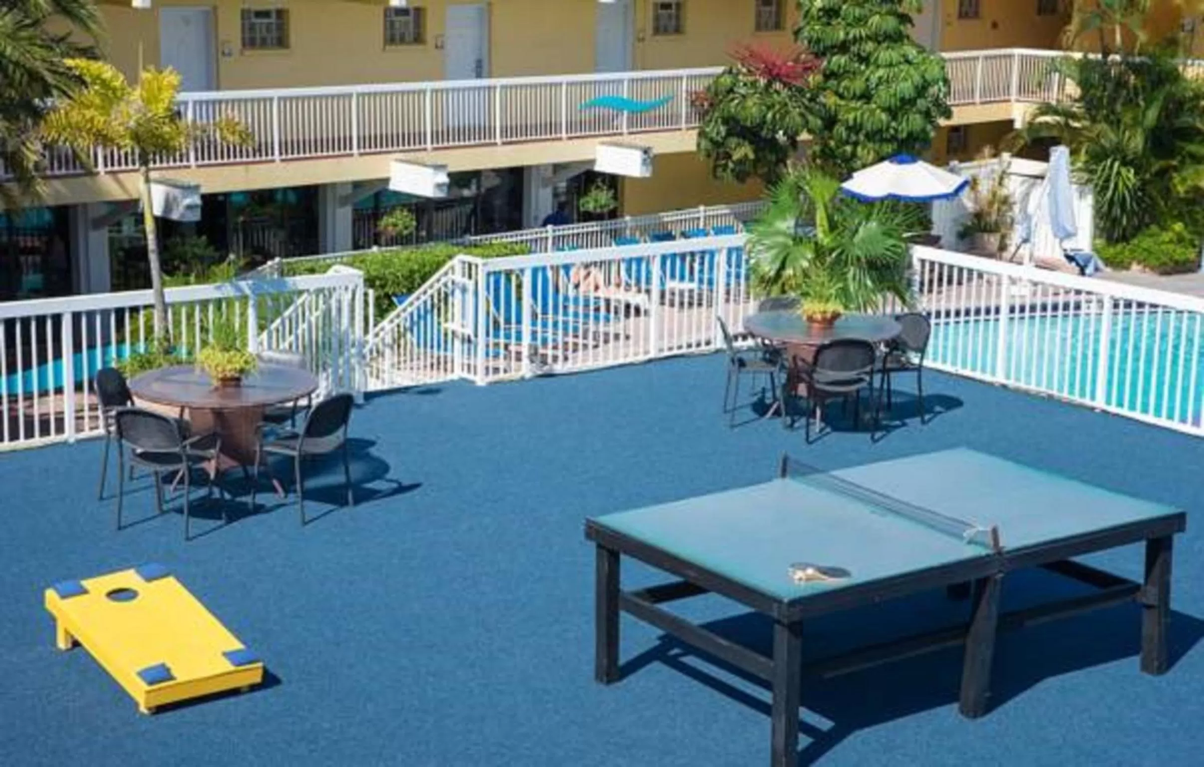 Table tennis in Bilmar Beach Resort