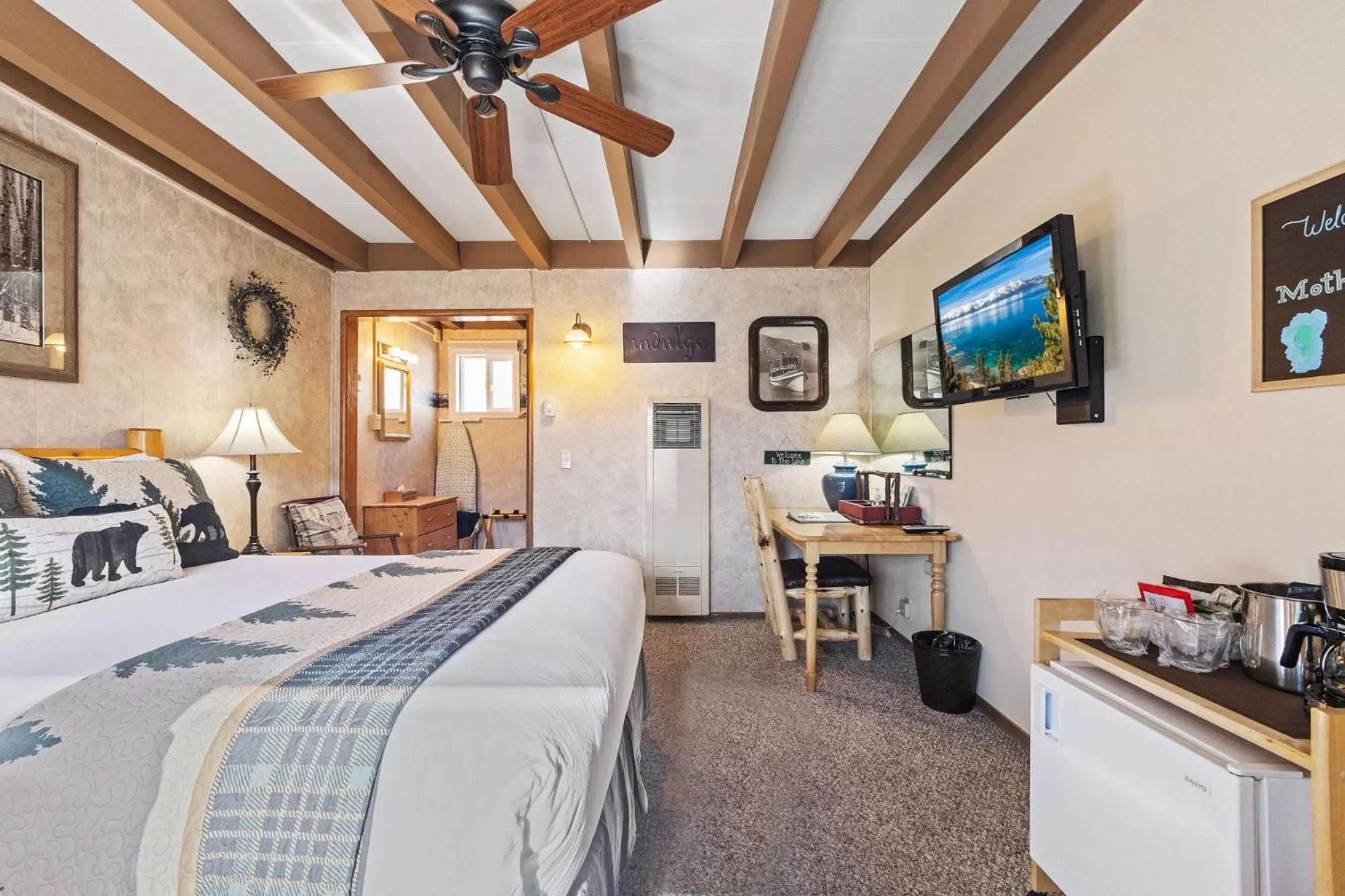 Bed in Mother Nature's Inn