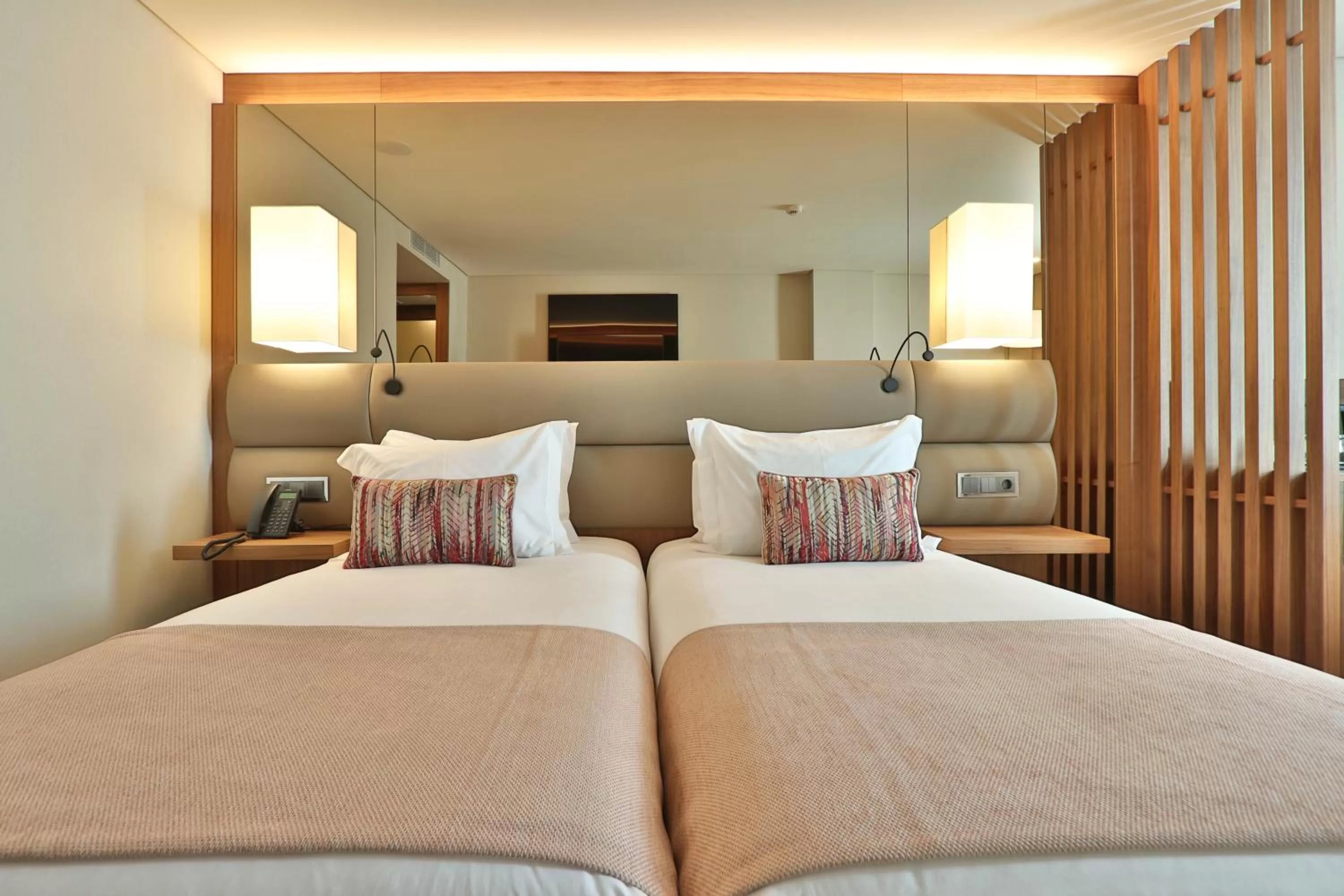 Bed in TURIM Ibéria Hotel