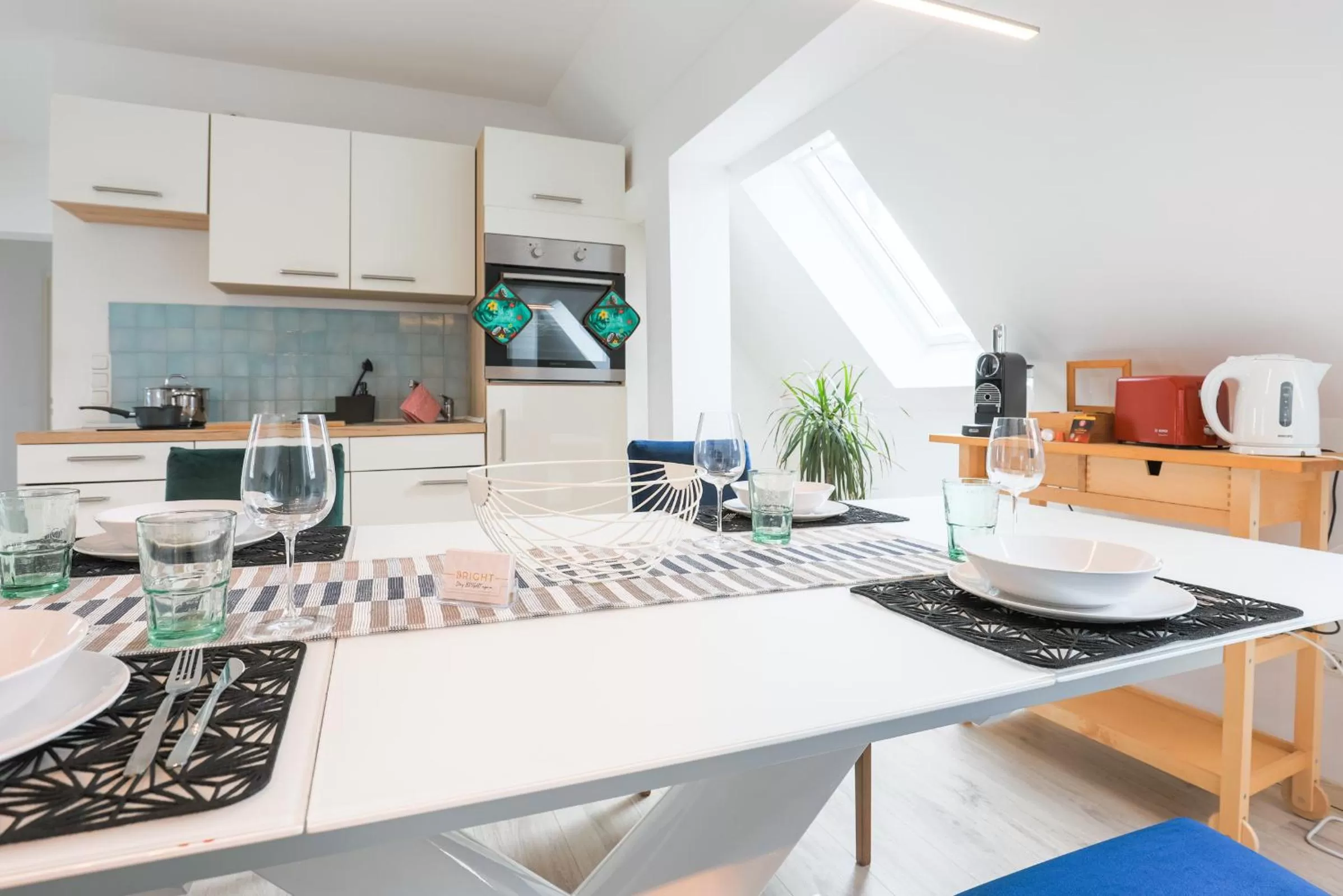 Kitchen or kitchenette in Arbio I Cozy Apartments Augsburg-Lechhausen