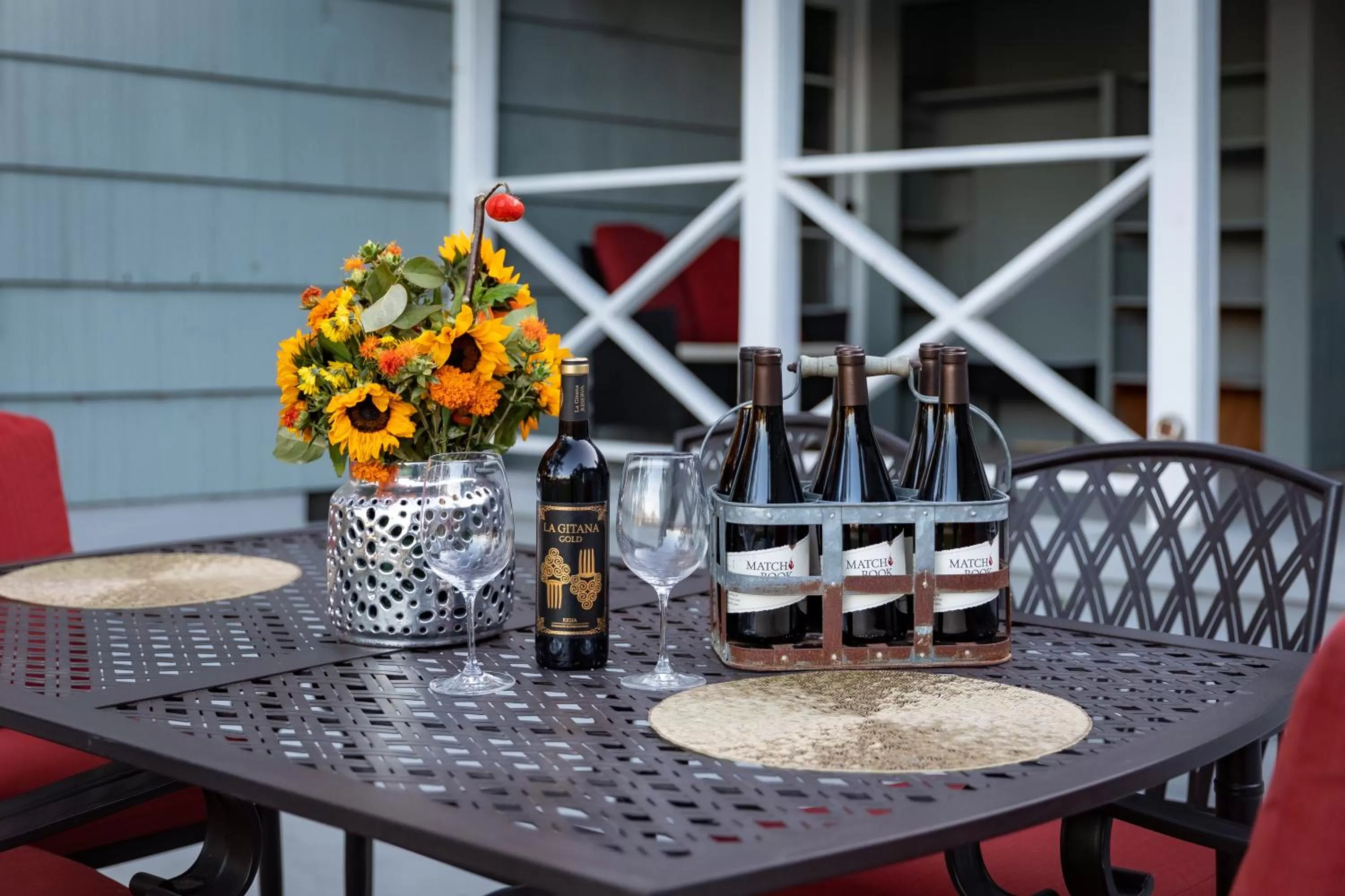 Patio in Apple Tree Inn