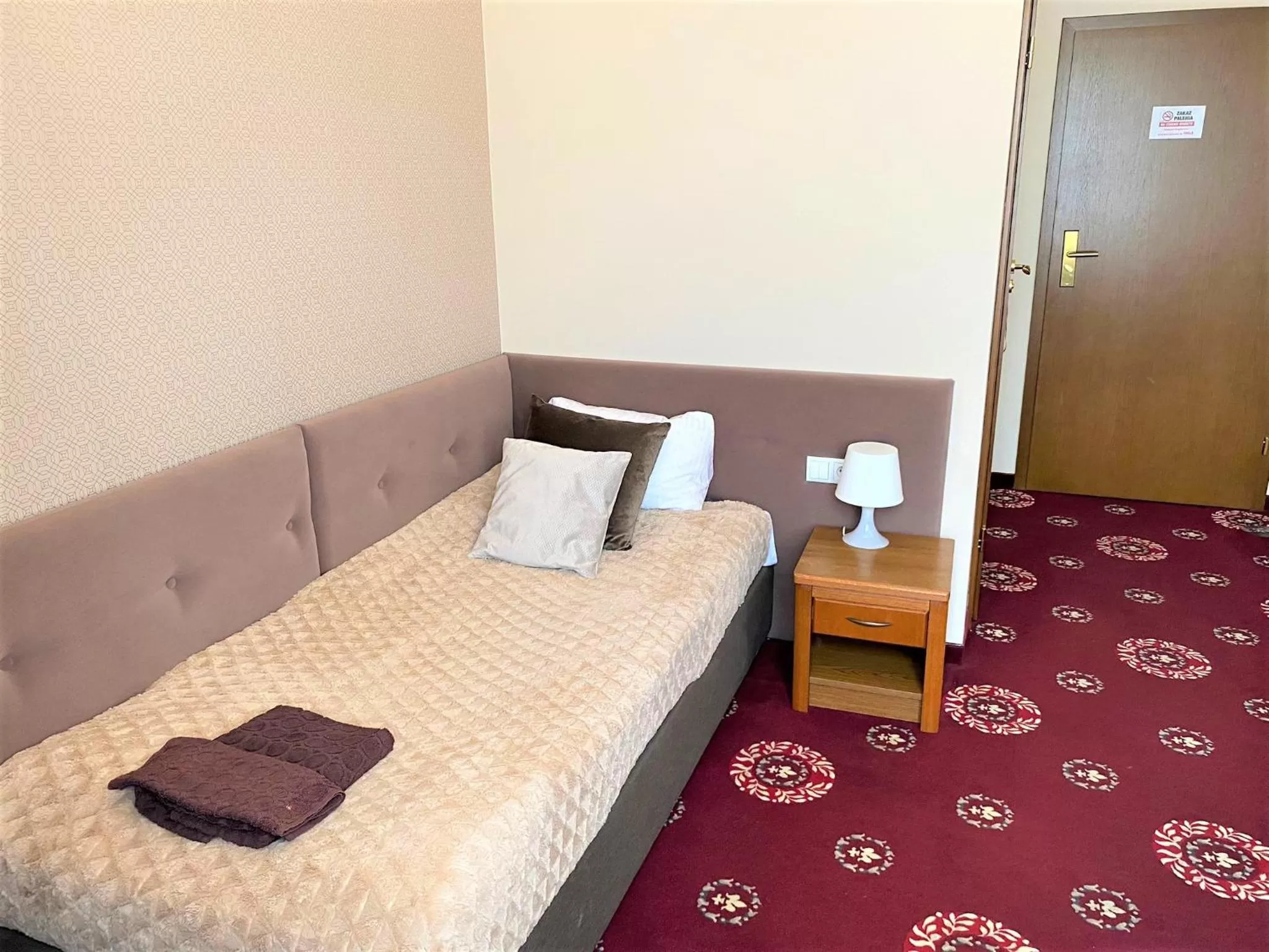 Bed in Hotel President