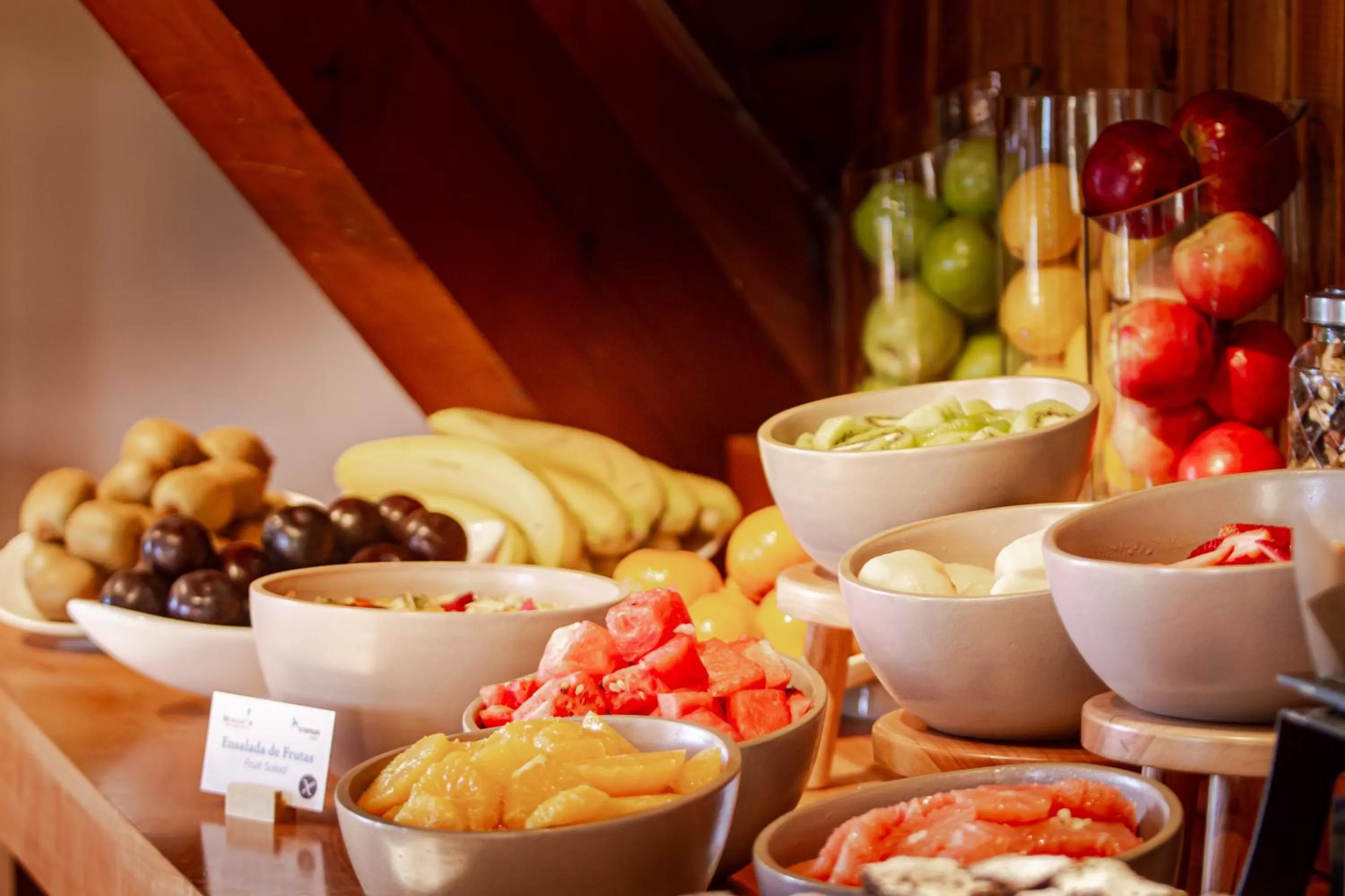 Breakfast in Mirador del Lago Hotel