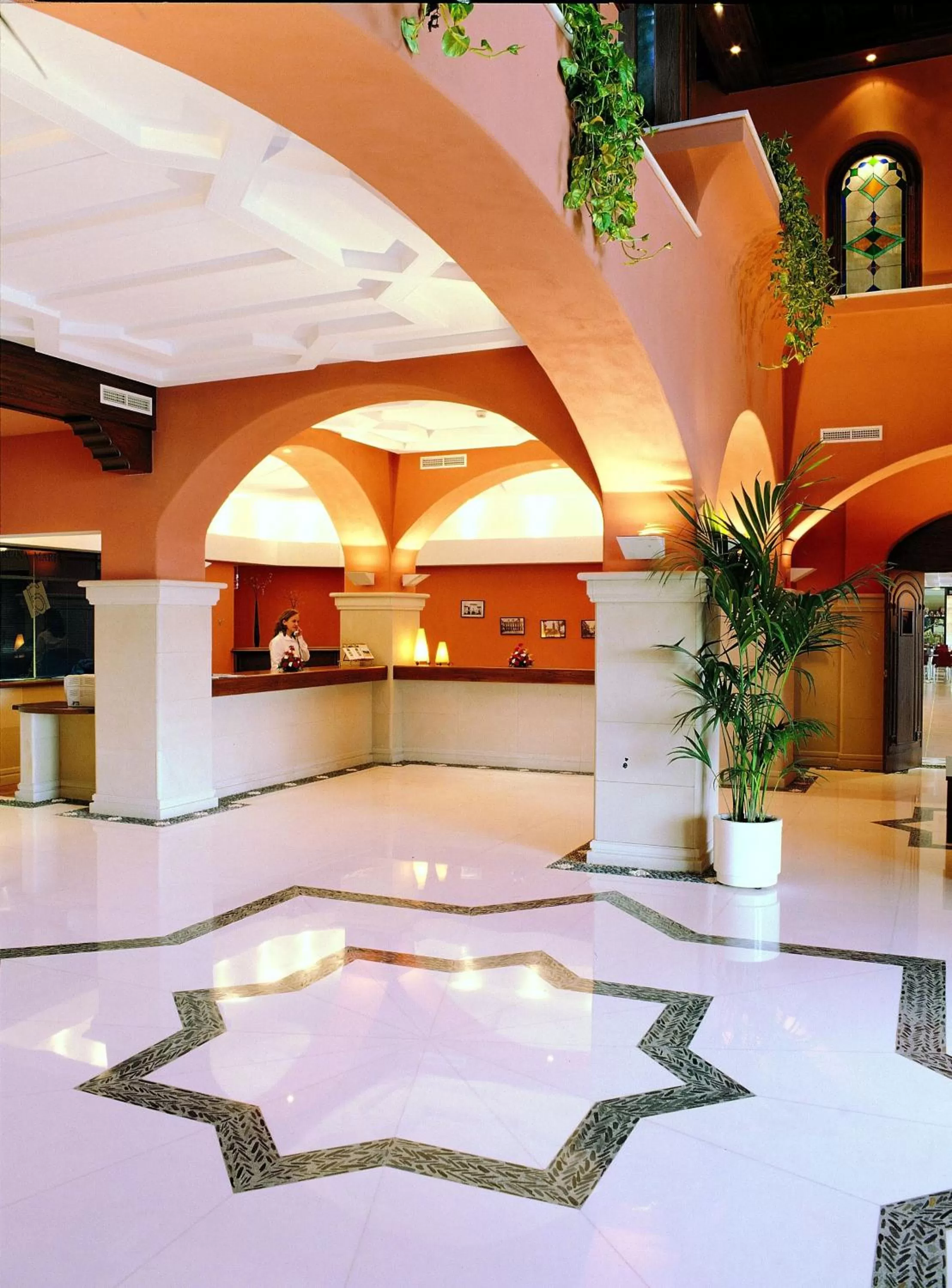 Lobby or reception in Hotel Abades Guadix