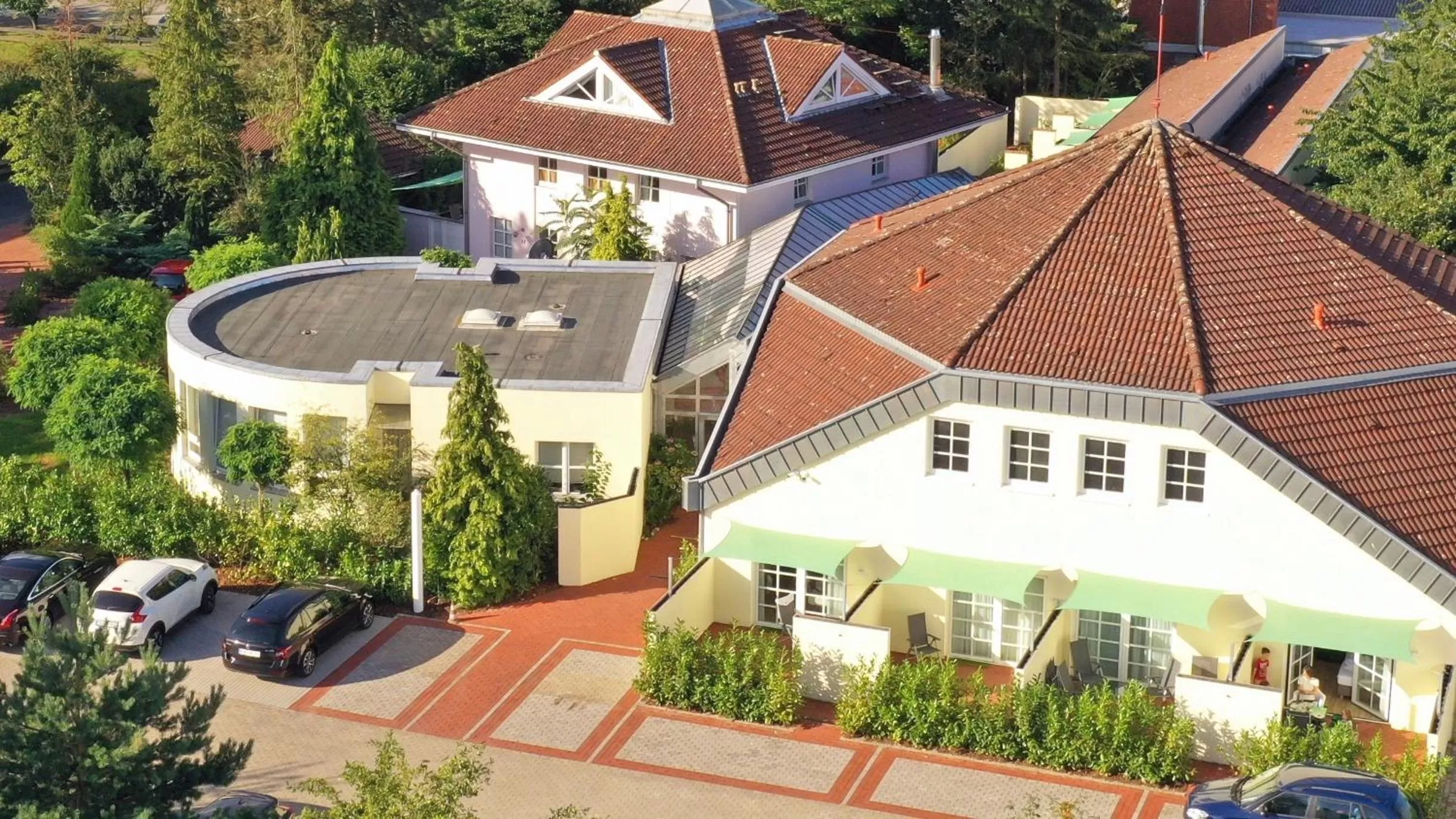 Bird's eye view, Bird's-eye View in Park-Lodge Am Rohrbusch