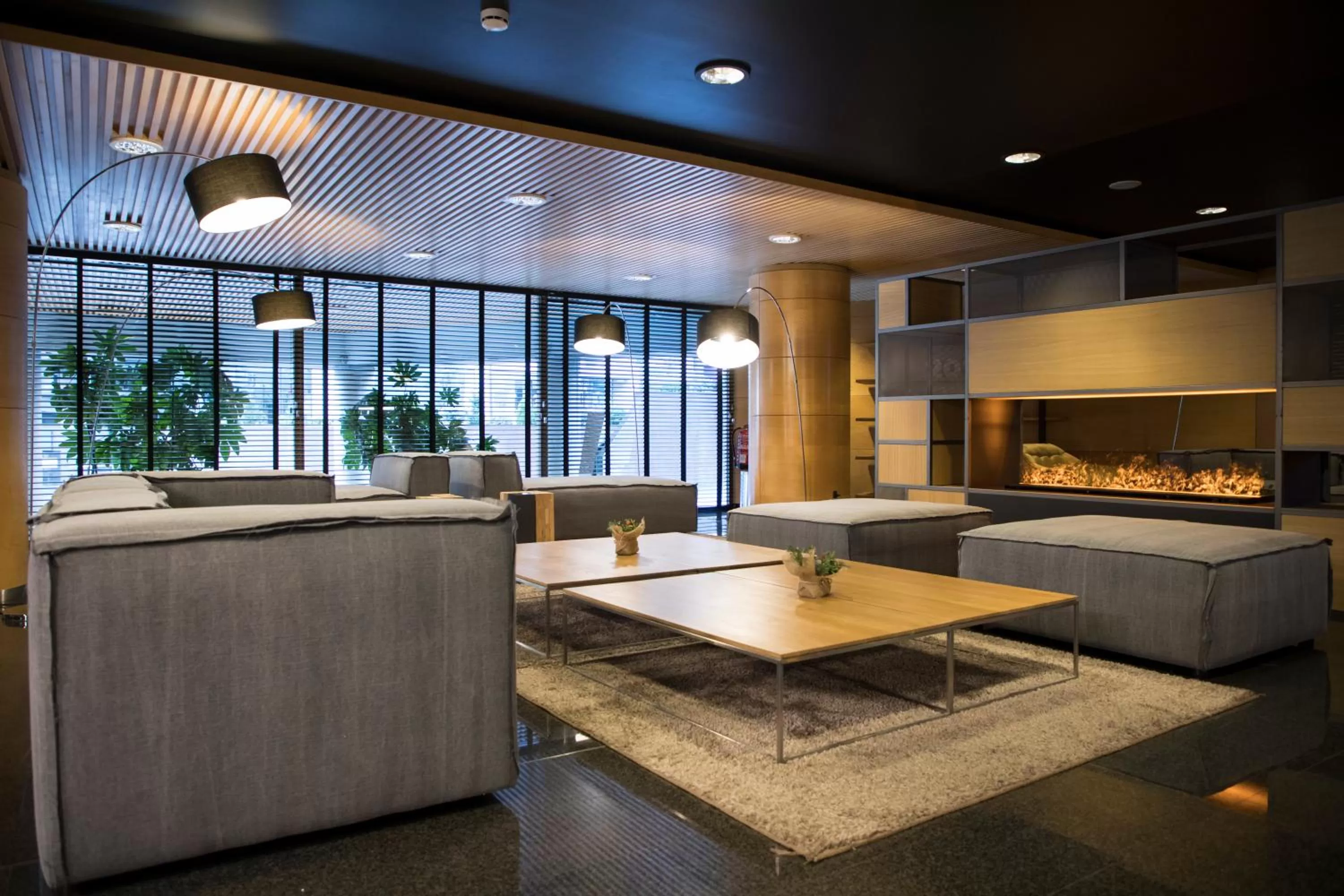 Lounge or bar, Lobby/Reception in Fènix Hotel