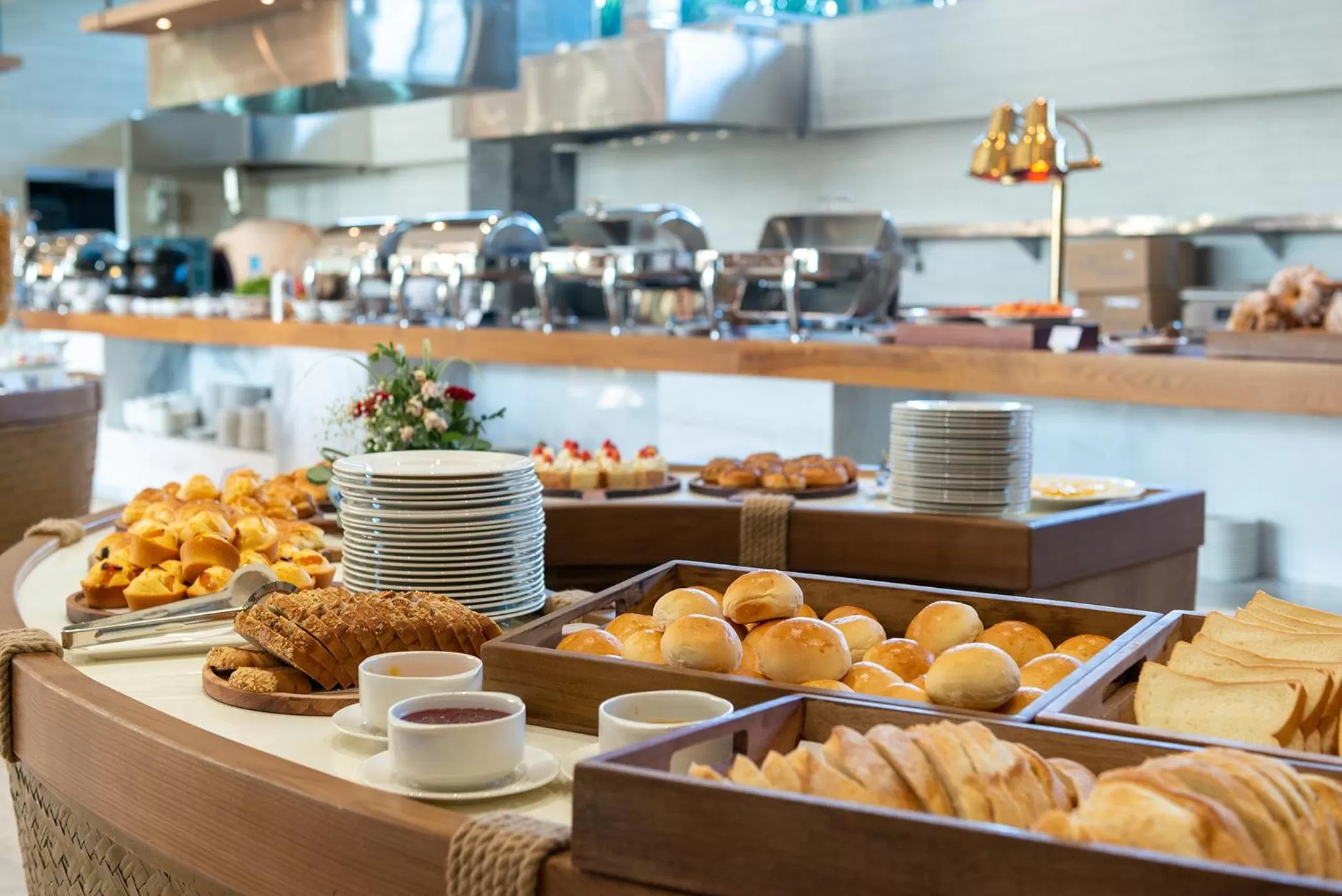 Buffet breakfast in Bellerive Hoi An Resort and Spa