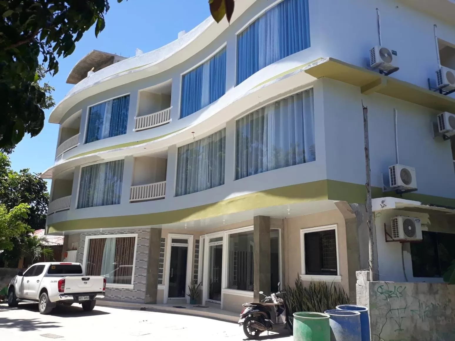 Property building in Sandscape Hotel