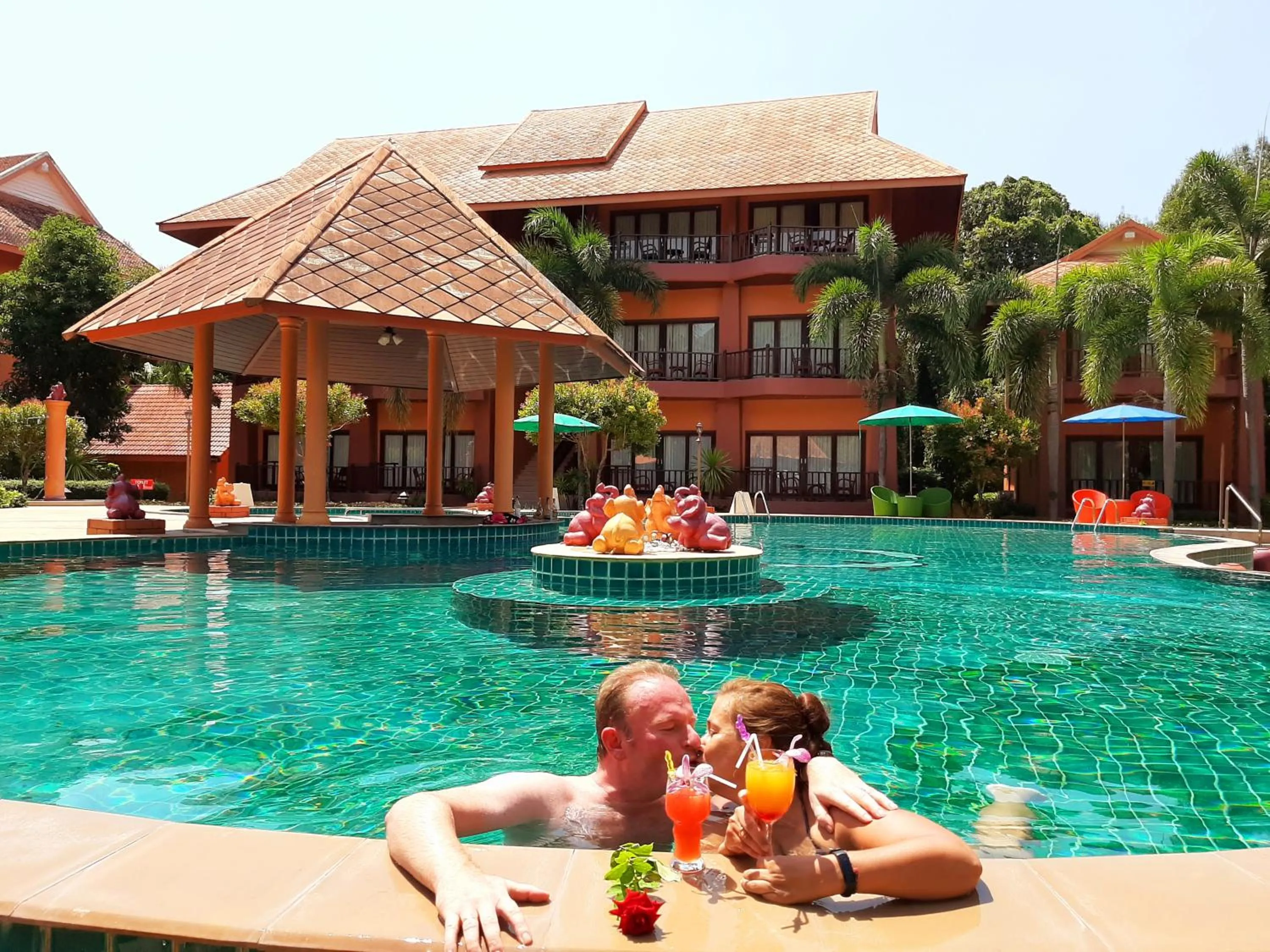 Swimming pool in Andamanee Boutique Resort Aonang Krabi - Free Beach Shuttle