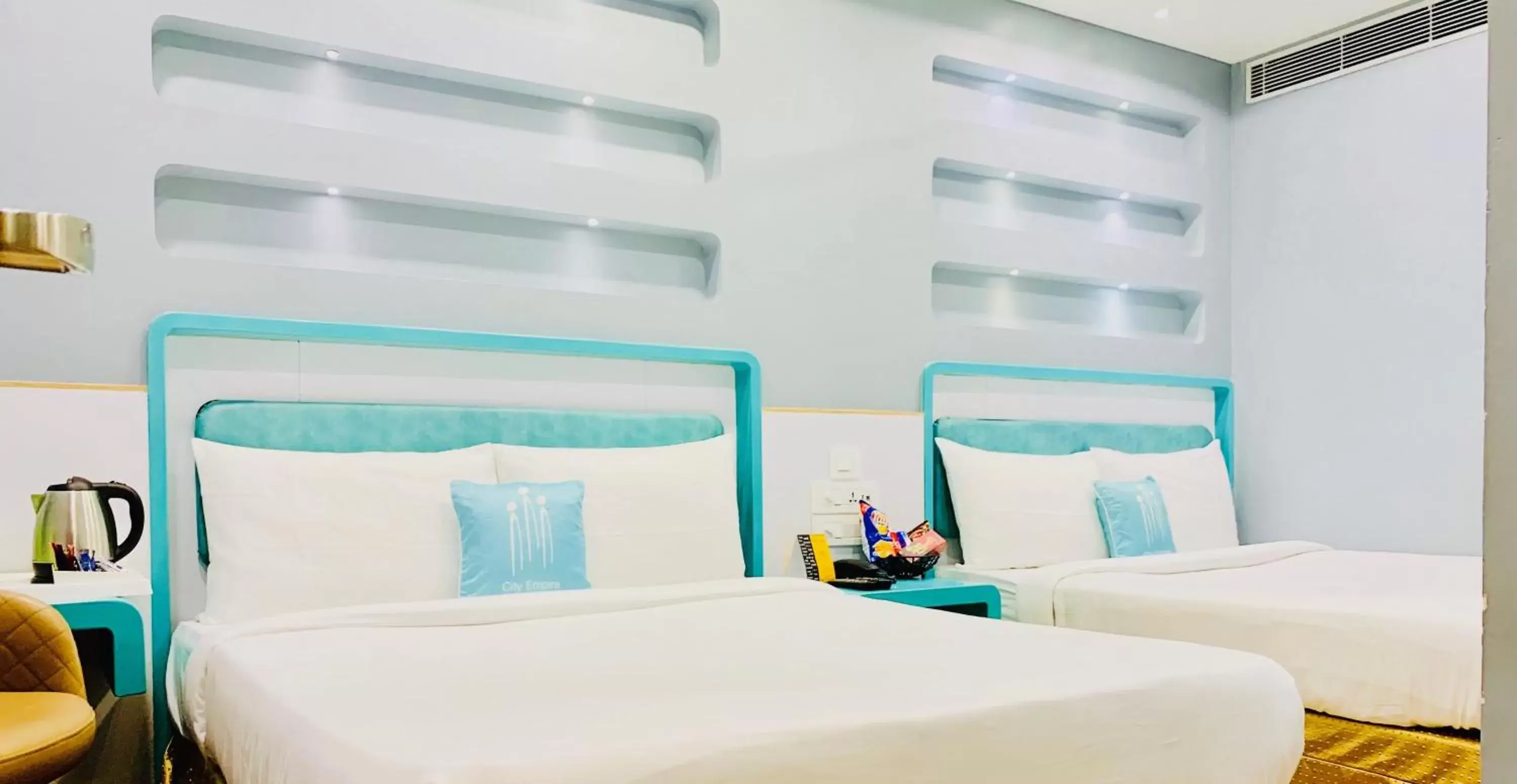 Superior Queen Room with Two Queen Beds in Hotel City Empire New Delhi - Free Airport Pickup Superior Queen Room with Two Queen Beds in Hotel City Empire New Delhi - Free Airport Pickup