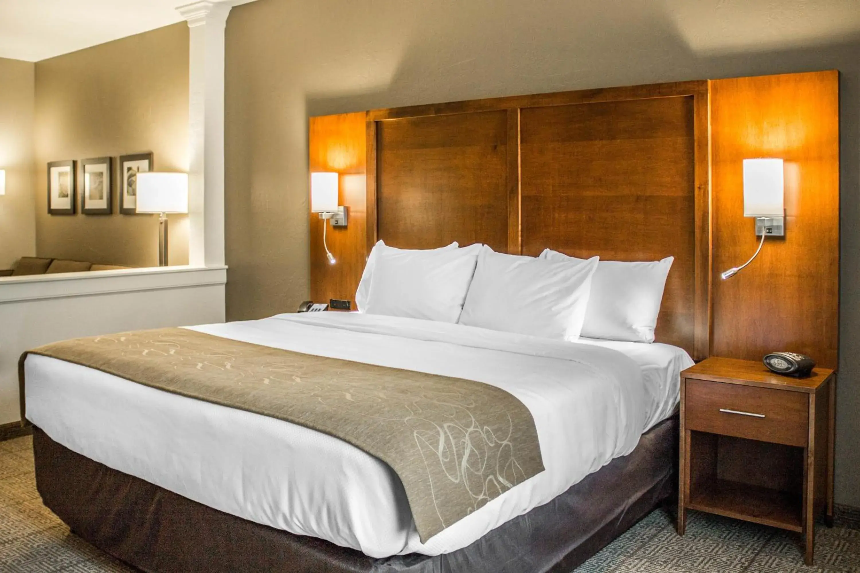 King Suite with Sofa Bed - Non-Smoking in Comfort Suites Hartville-North Canton King Suite with Sofa Bed - Non-Smoking in Comfort Suites Hartville-North Canton