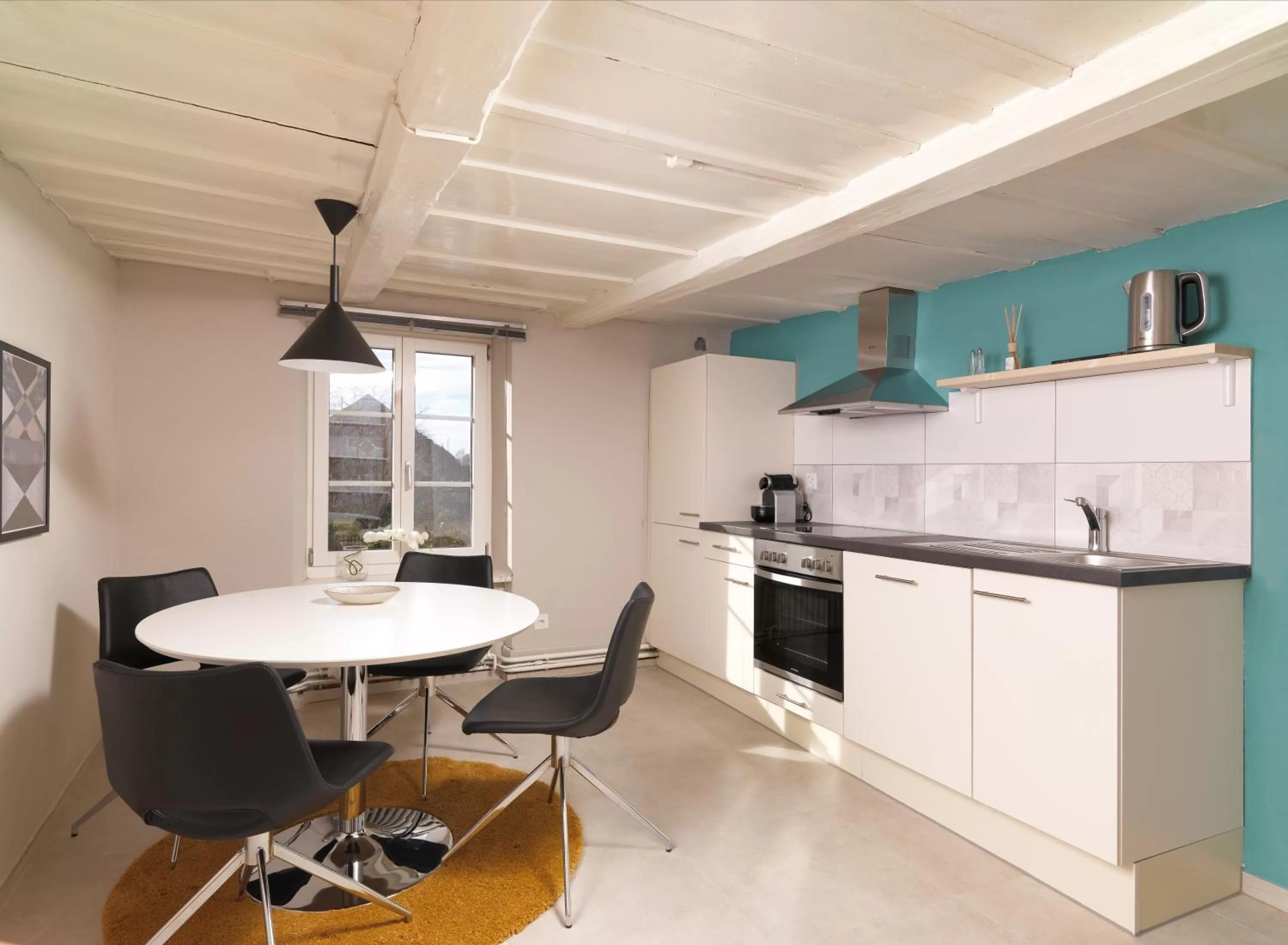 Kitchen or kitchenette in Hotel Bad Murtensee