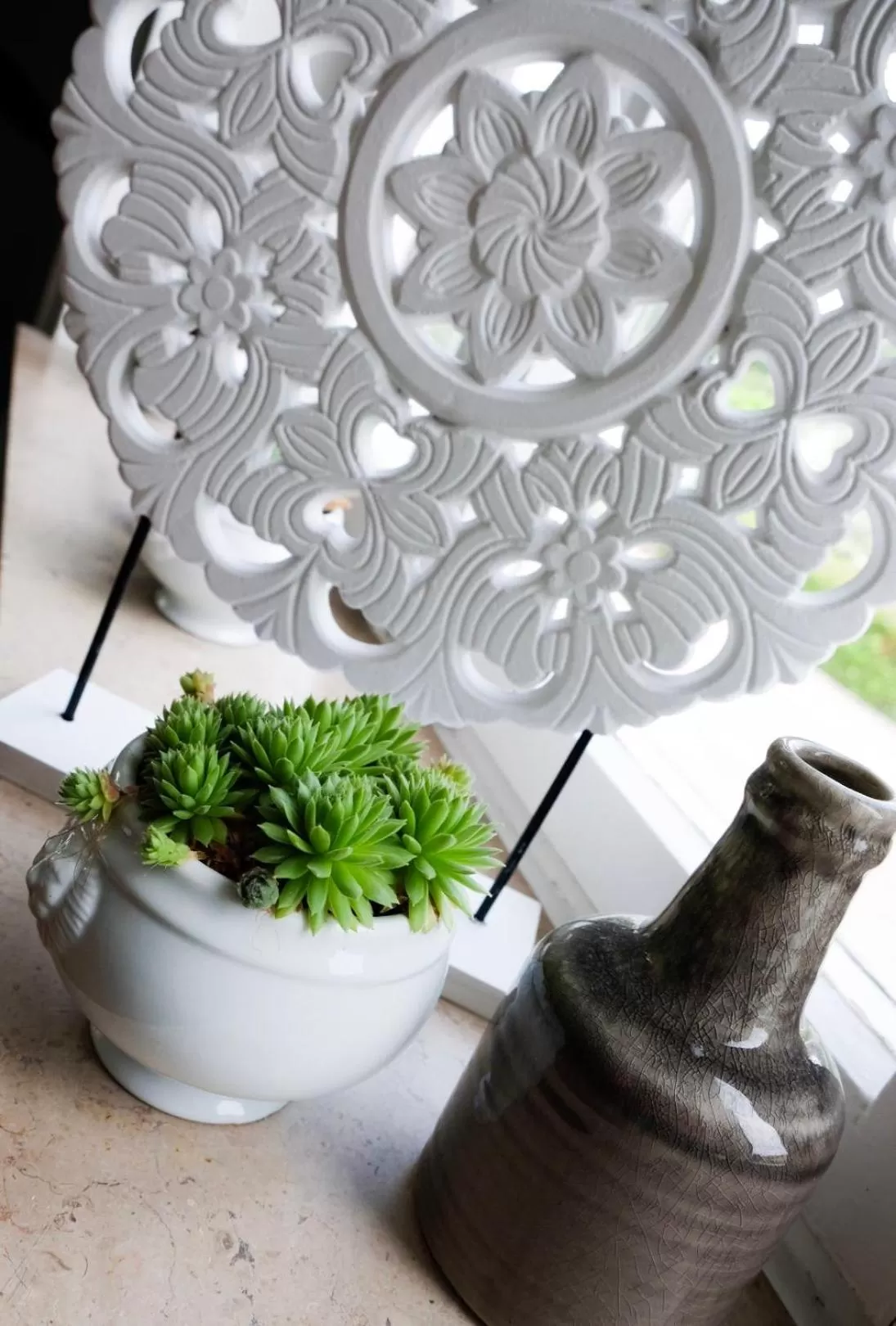 Decorative detail in Hacienda Rooms