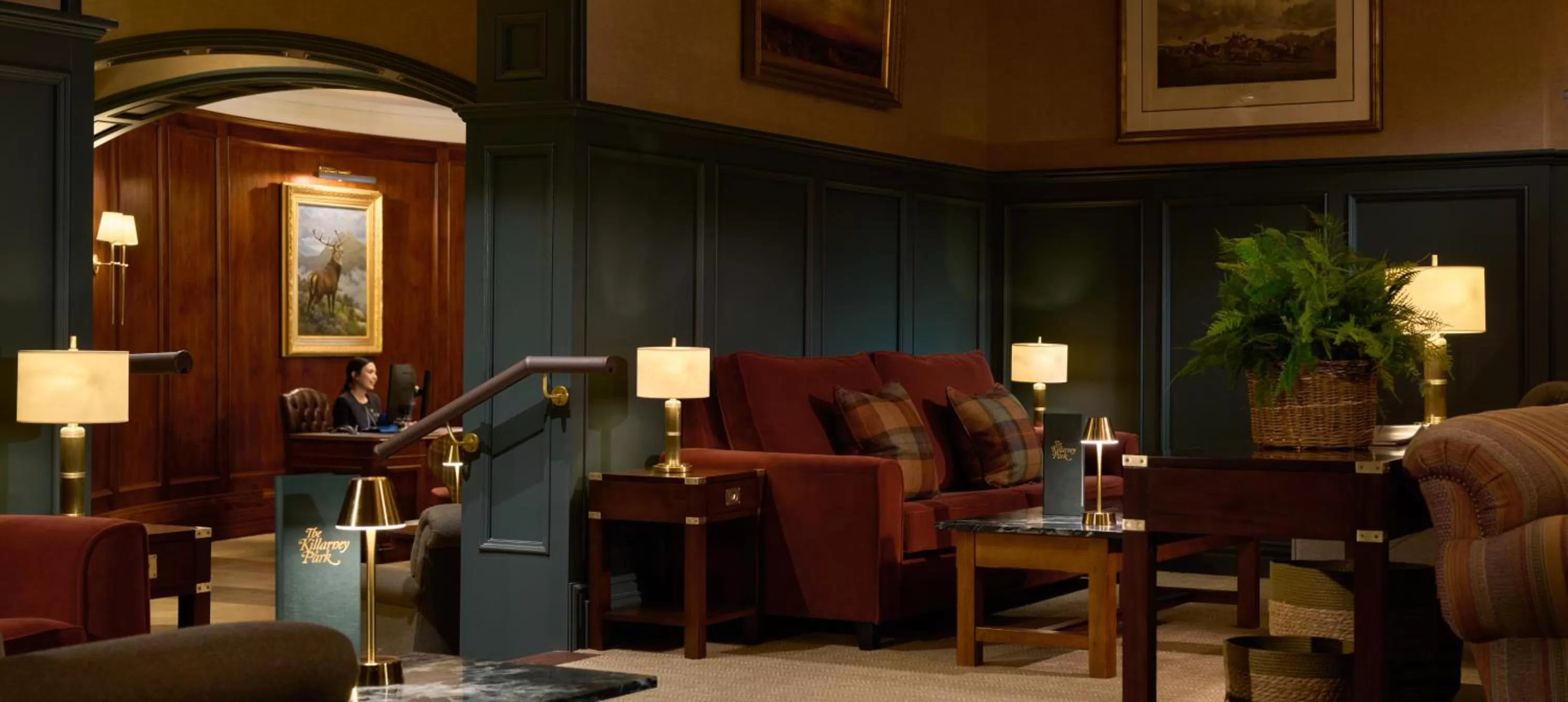 Seating area in The Killarney Park